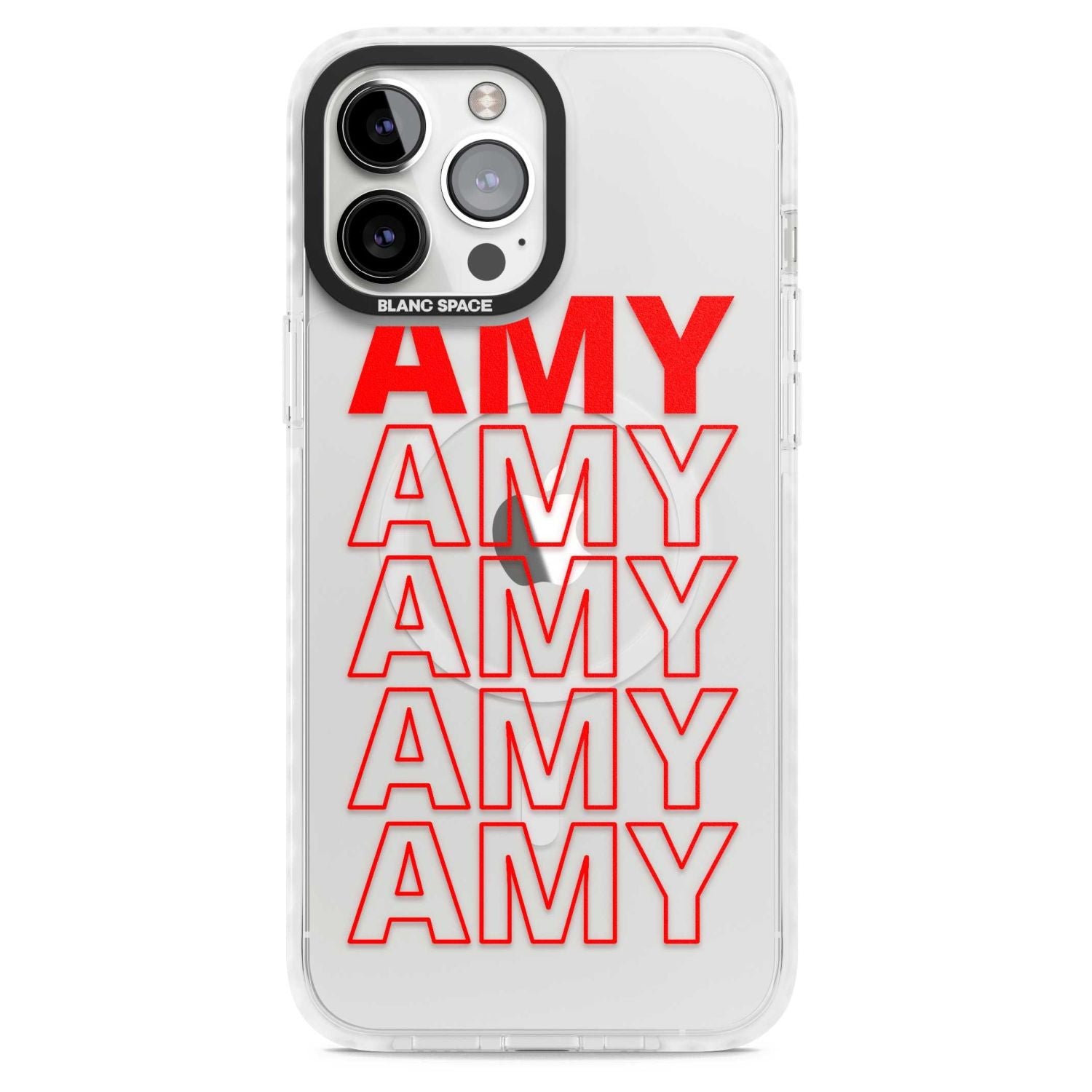 Personalised Bold Name Repeat
