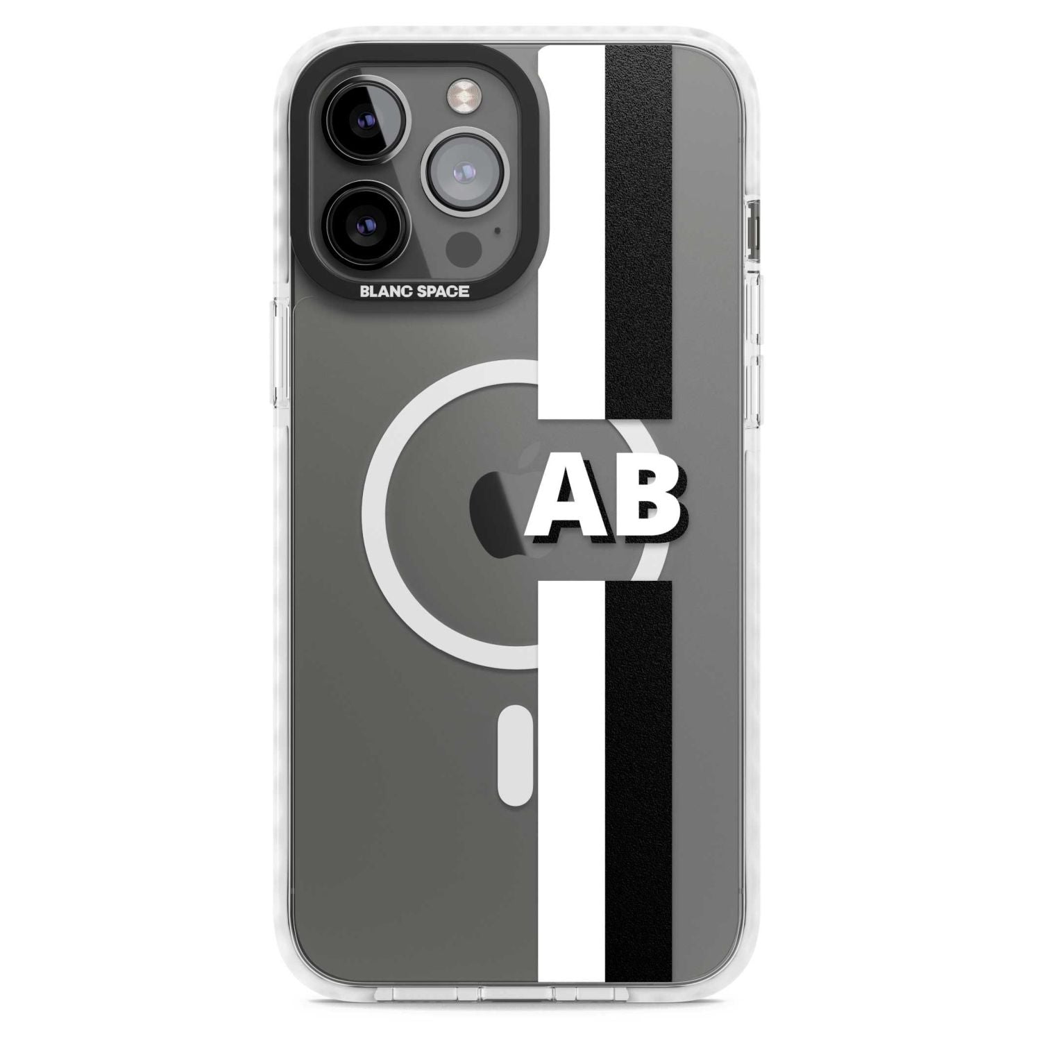 Personalised Bold Two Stripe Name