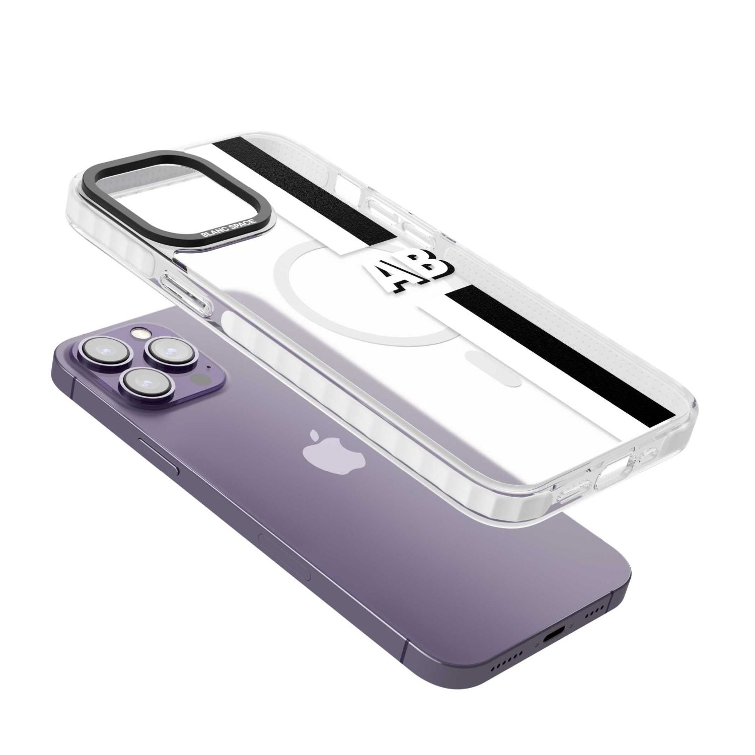 Personalised Bold Two Stripe Name