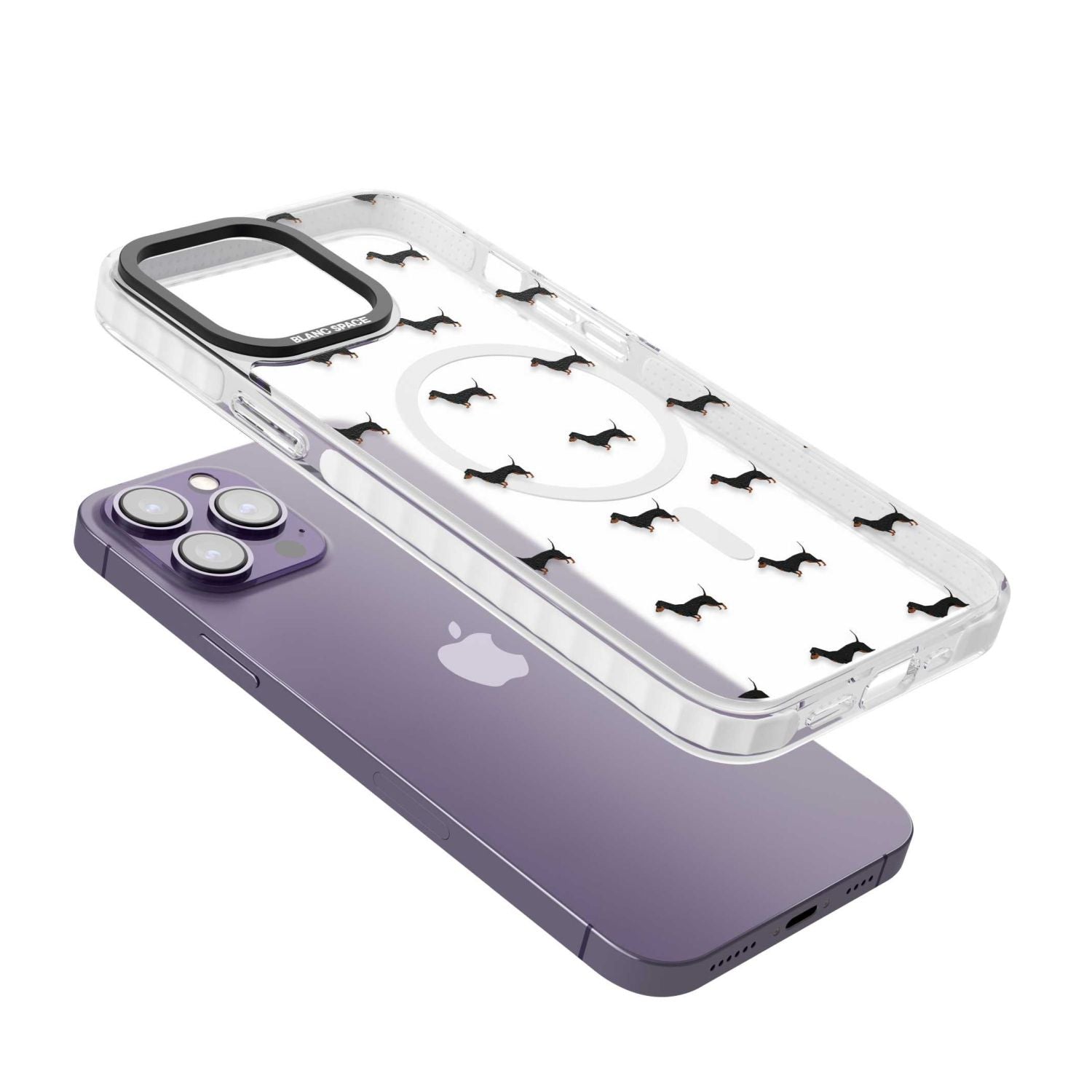 Dachshund Pattern Clear