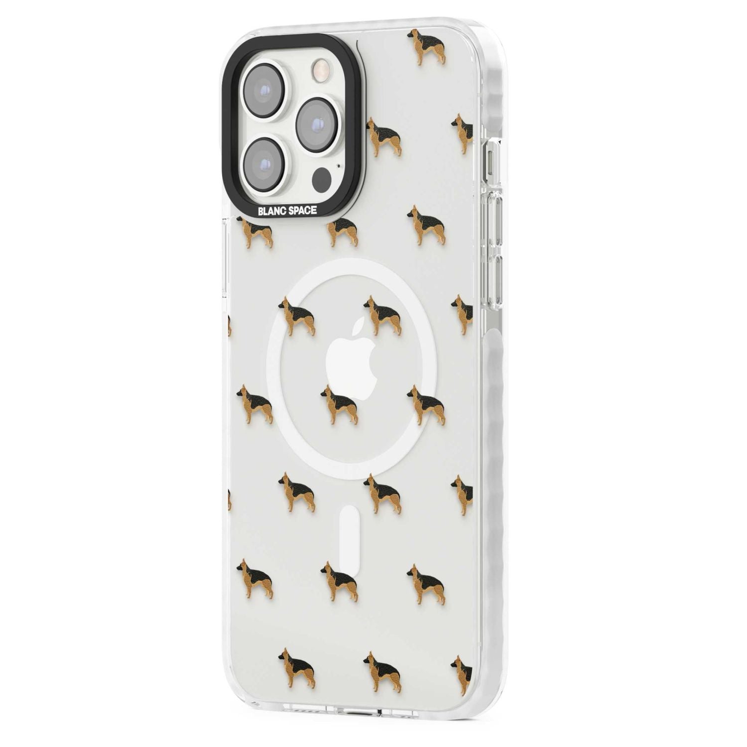 German Shepherd Pattern Clear