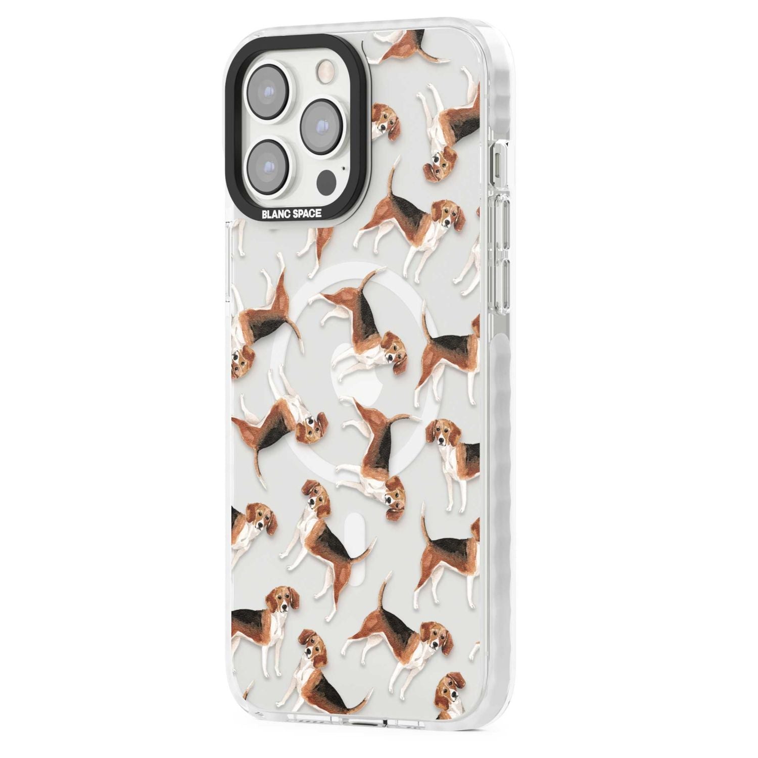 Beagle Watercolor Pattern