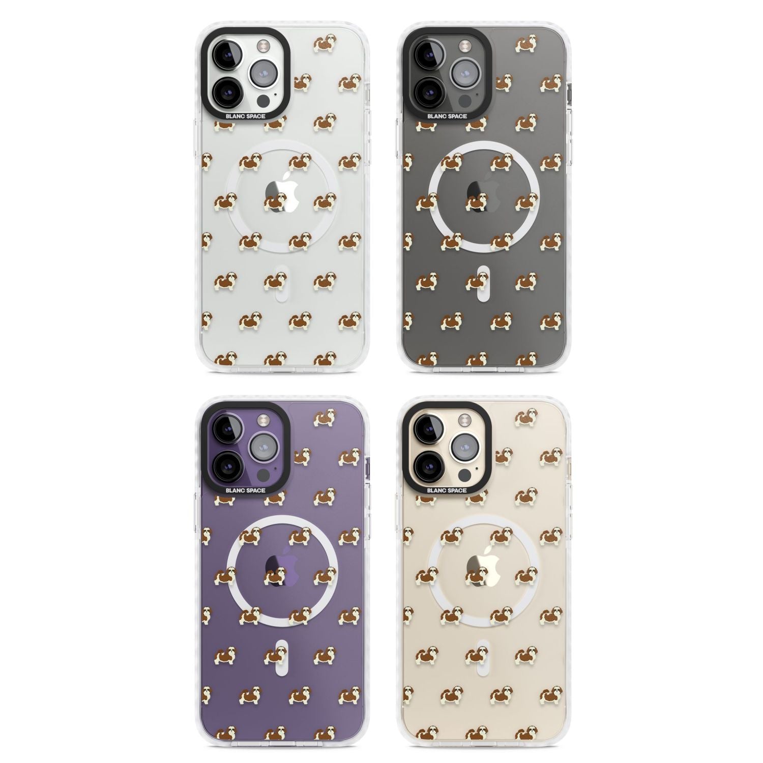 Shih Tzu Pattern Clear