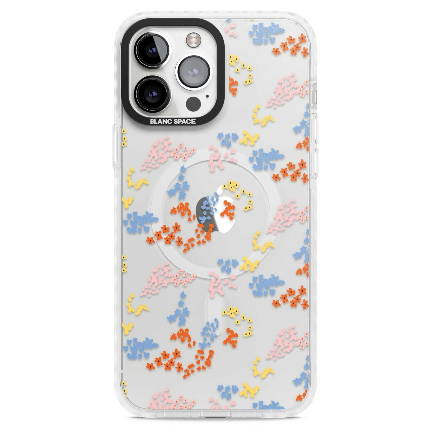 Floral Confetti: Transparent Delight