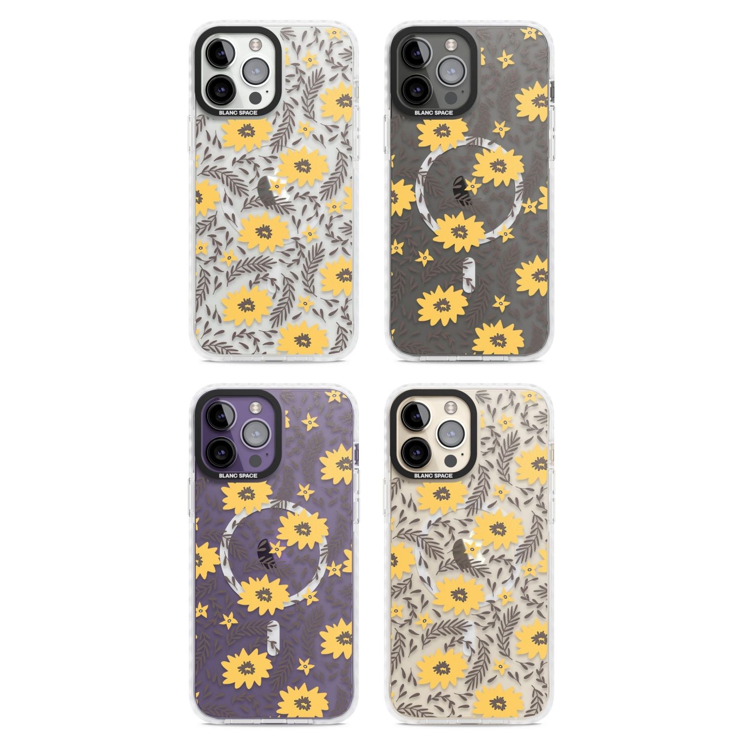 Yellow Blossoms Floral