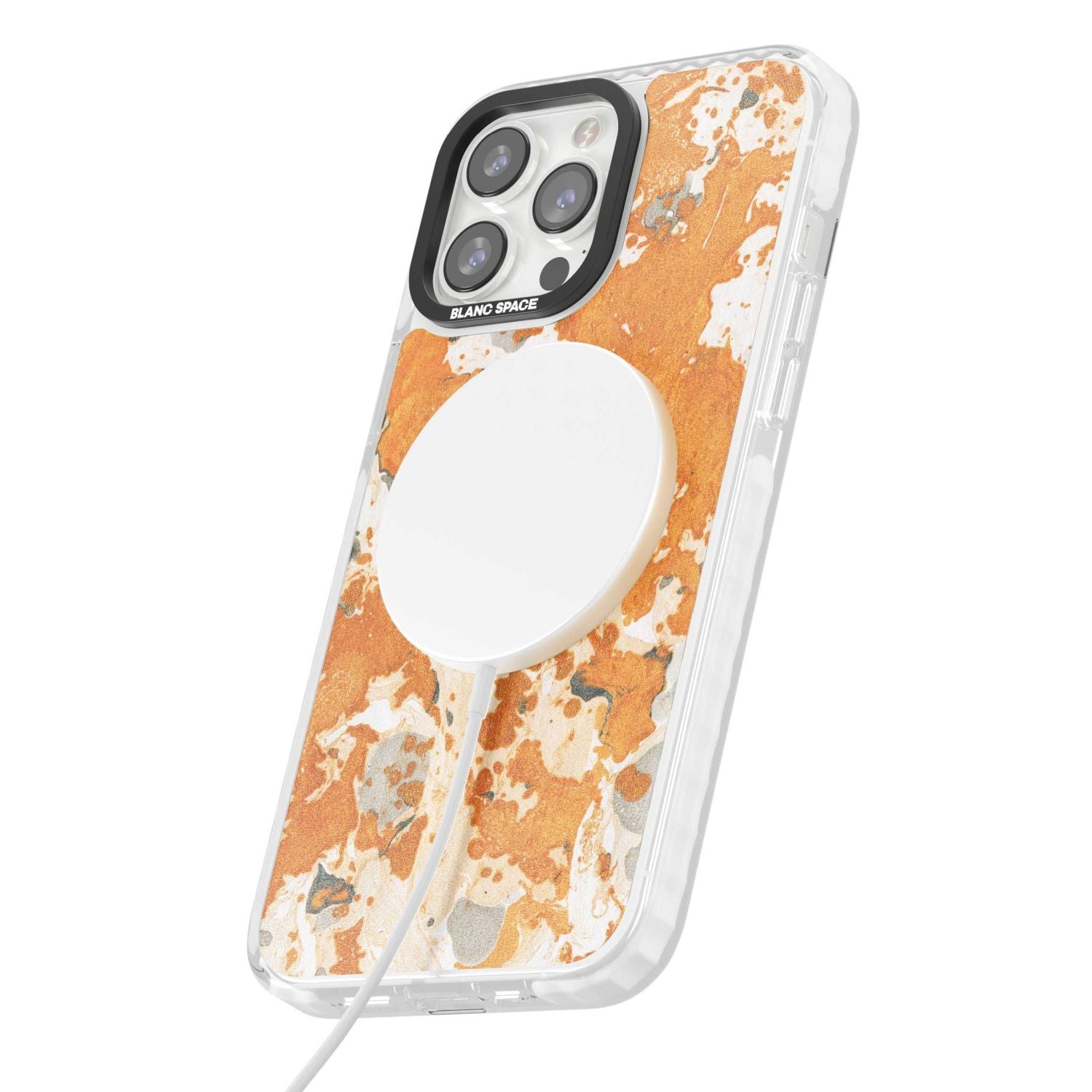 Orange Marbled