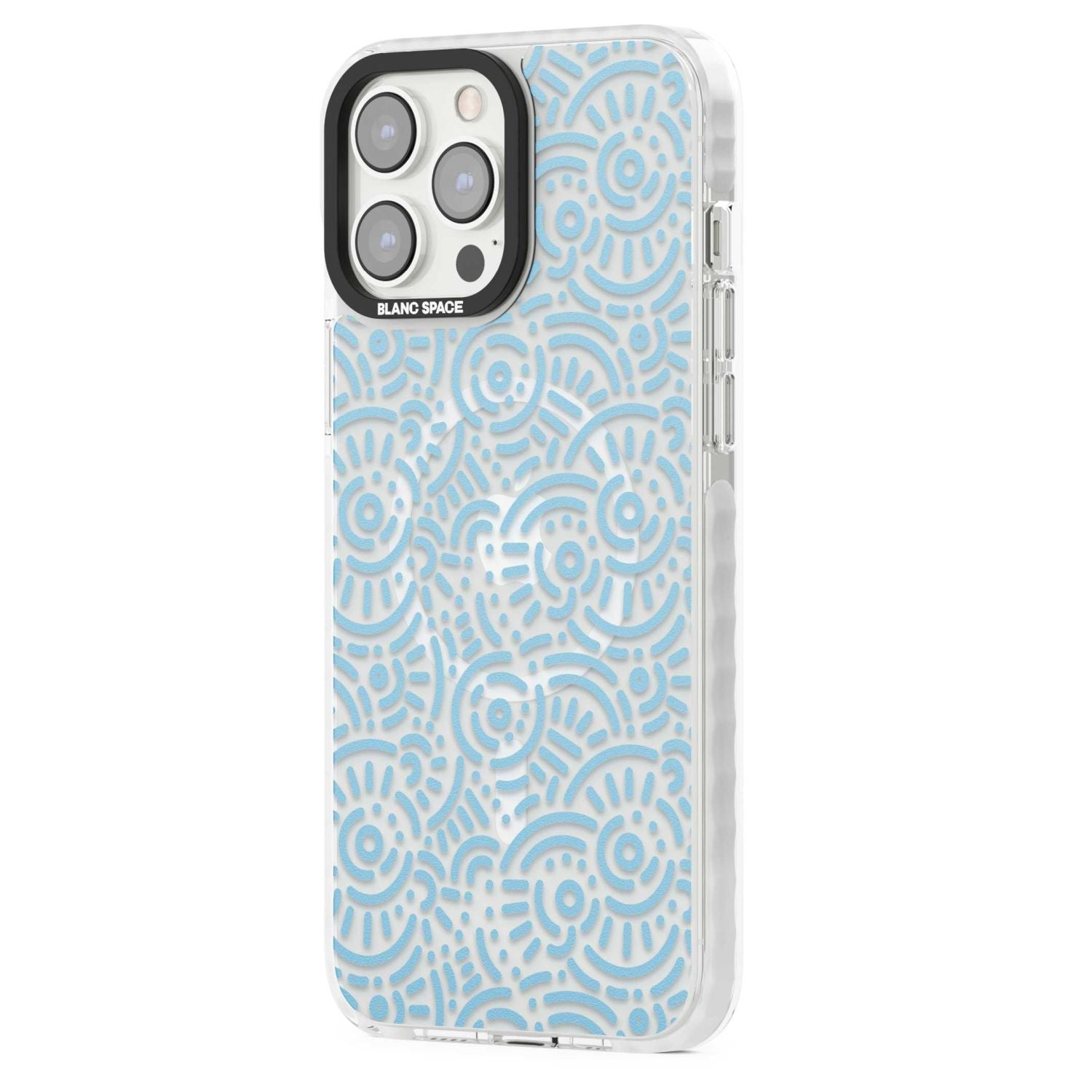 Light Blue Retro Pattern
