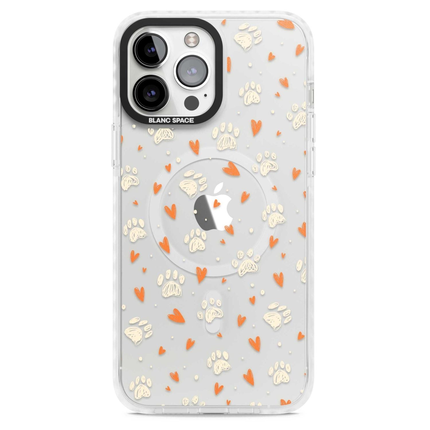 Paws And Hearts Pattern