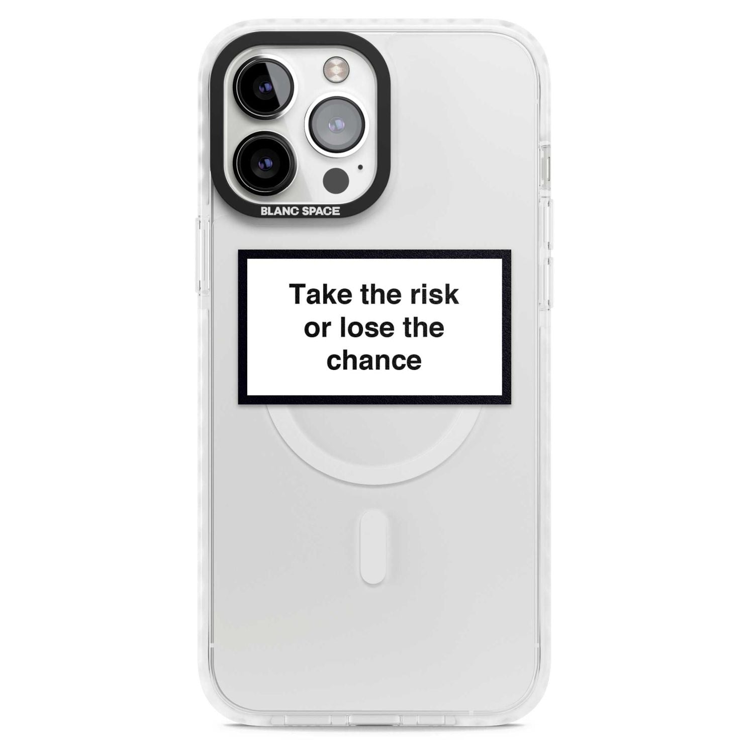 Take The Risk Or Lose The Chance