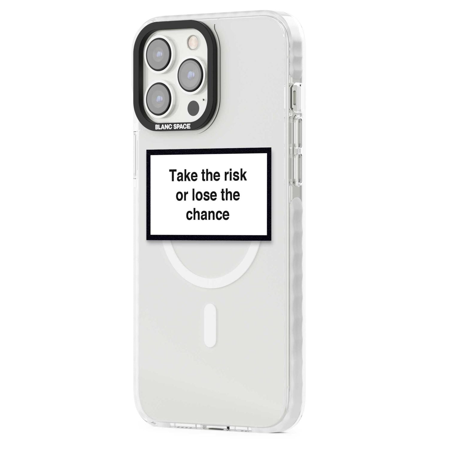 Take The Risk Or Lose The Chance