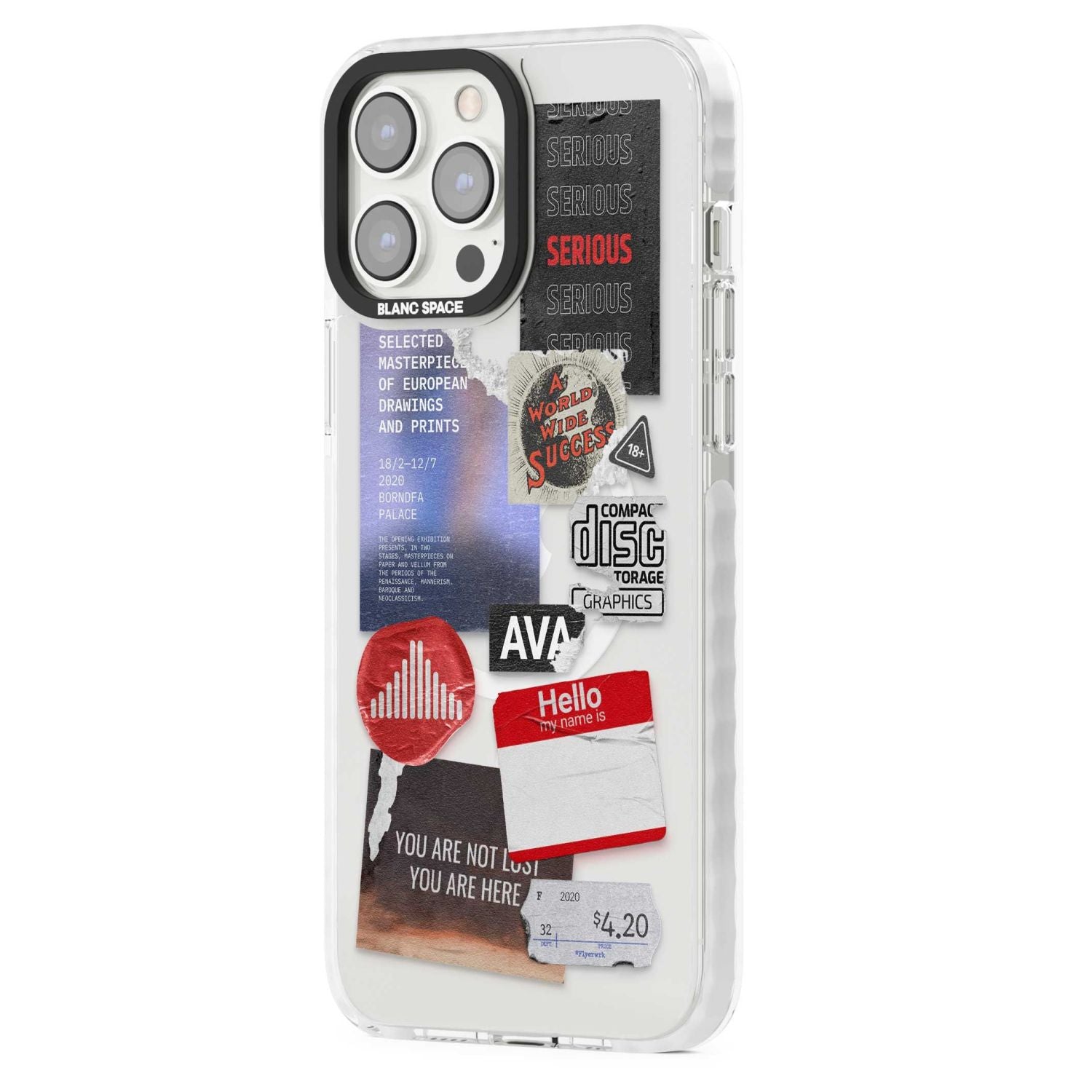 Red & Black Sticker Mix