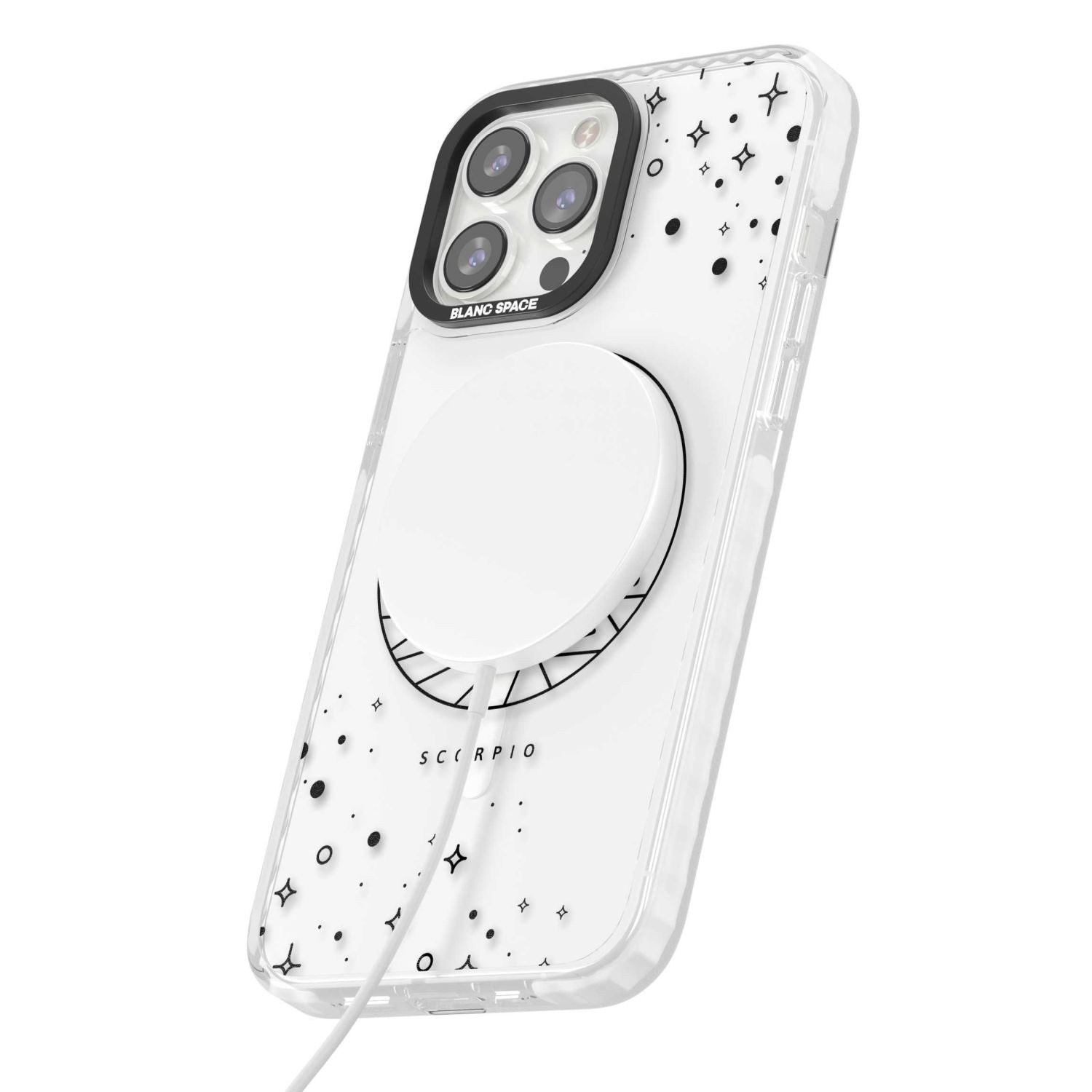 Scorpio Emblem Cosmic Design