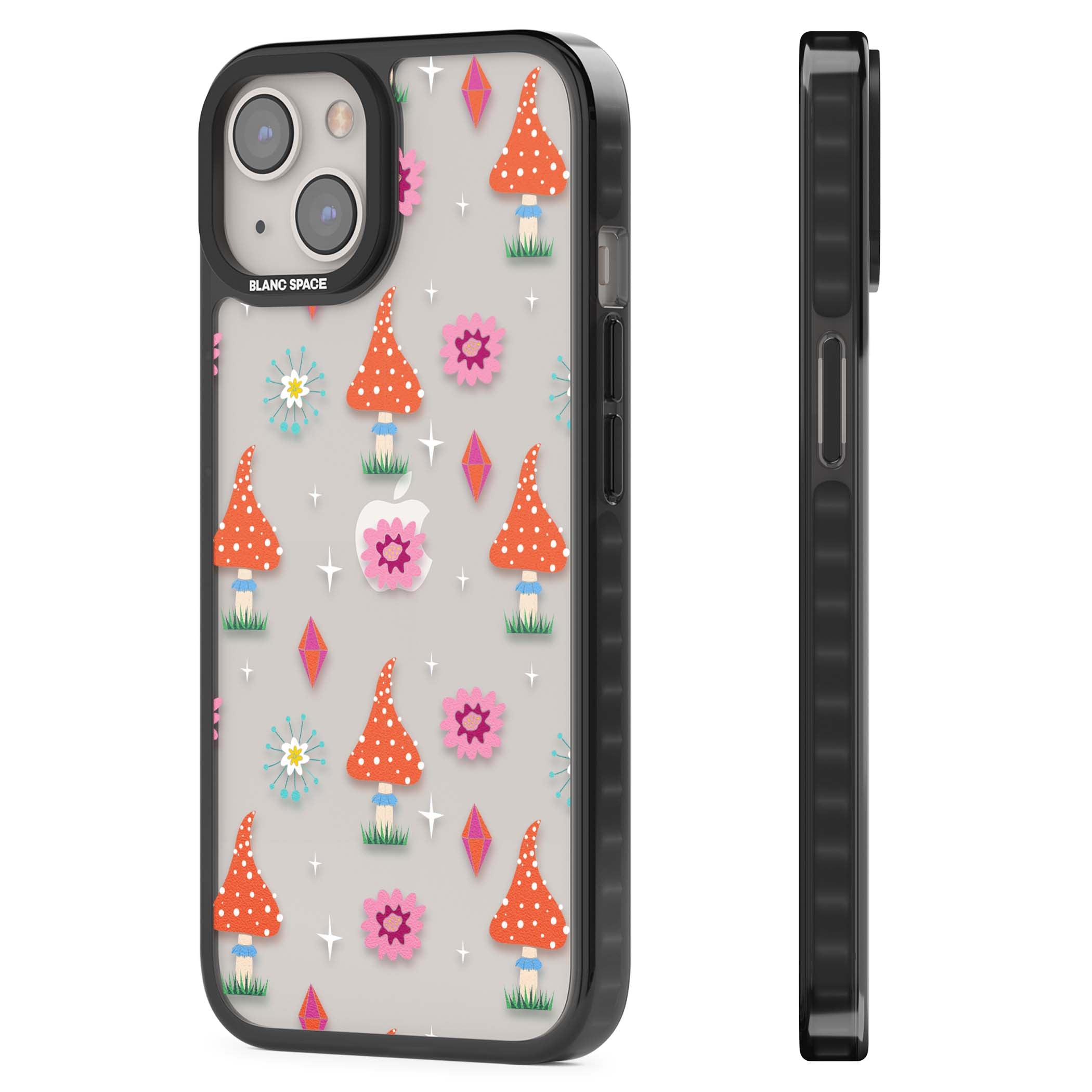 Elevate Your Phone'S Style With This Boho Celestial Sun & Eye Phone Case, Featuring A Mystical Blend Of Suns, All-Seeing Eyes, Butterflies, Stars, And