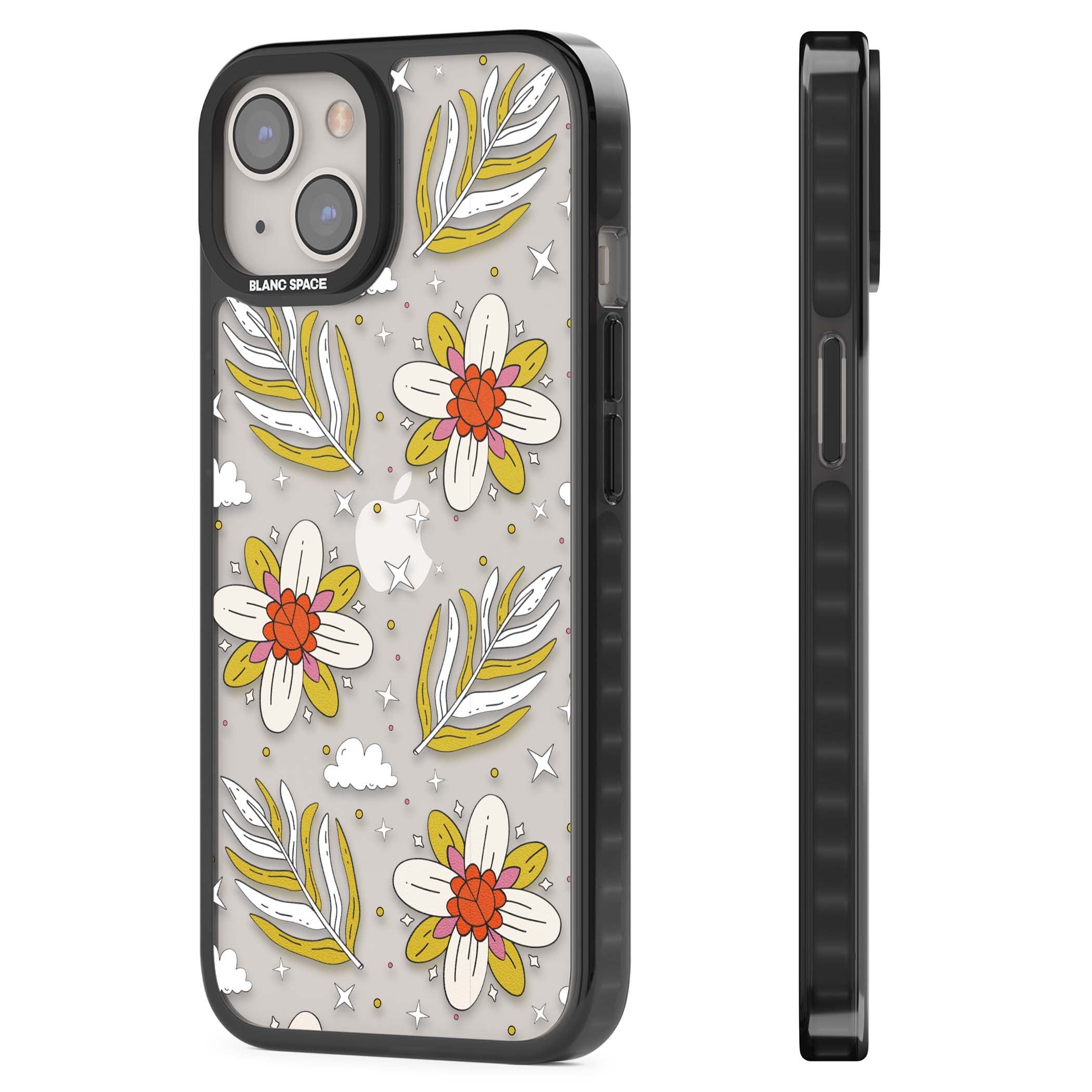 Elevate Your Phone'S Style With This Boho Celestial Sun & Eye Phone Case, Featuring A Mystical Blend Of Suns, All-Seeing Eyes, Butterflies, Stars, And