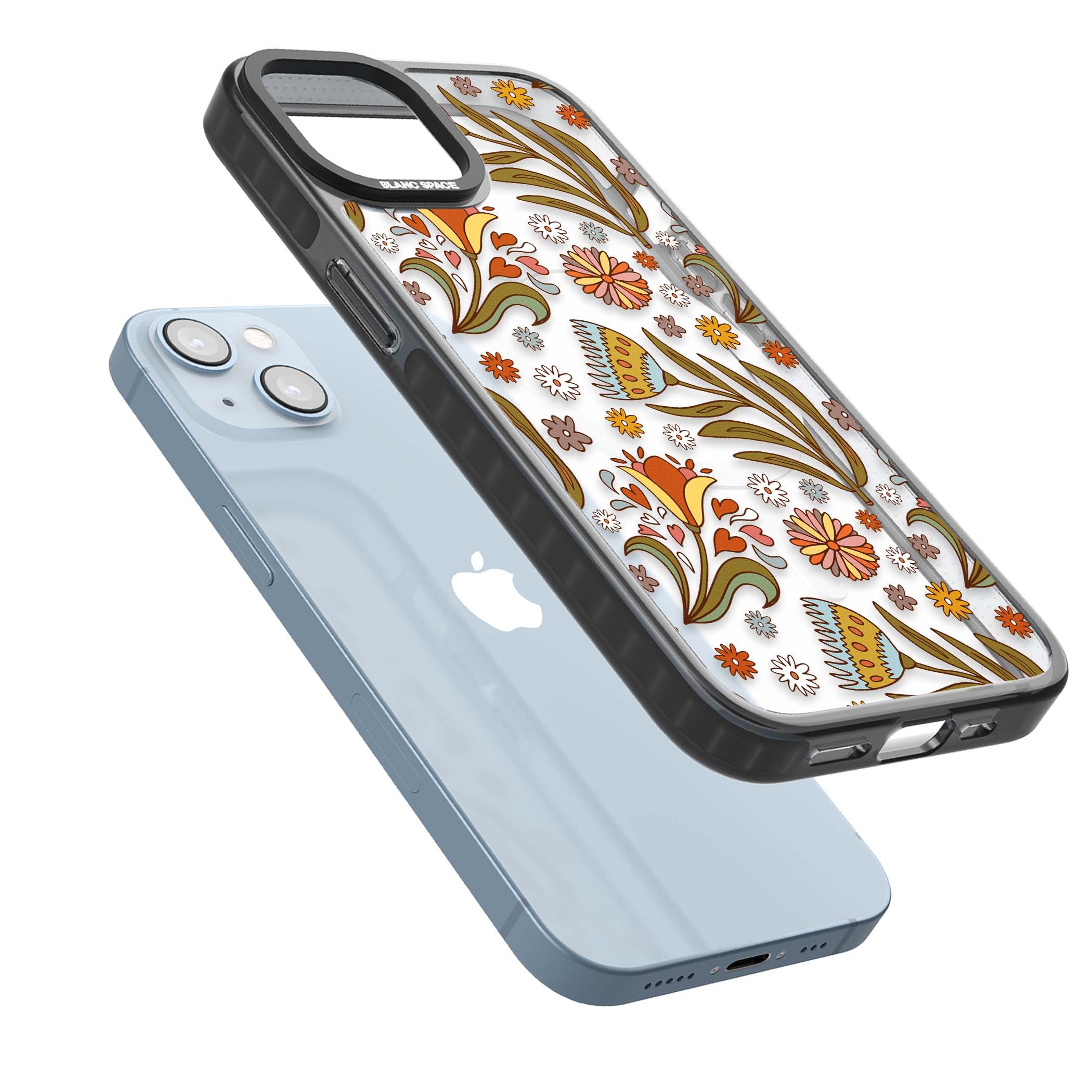 Elevate Your Phone'S Style With This Boho Celestial Sun & Eye Phone Case, Featuring A Mystical Blend Of Suns, All-Seeing Eyes, Butterflies, Stars, And