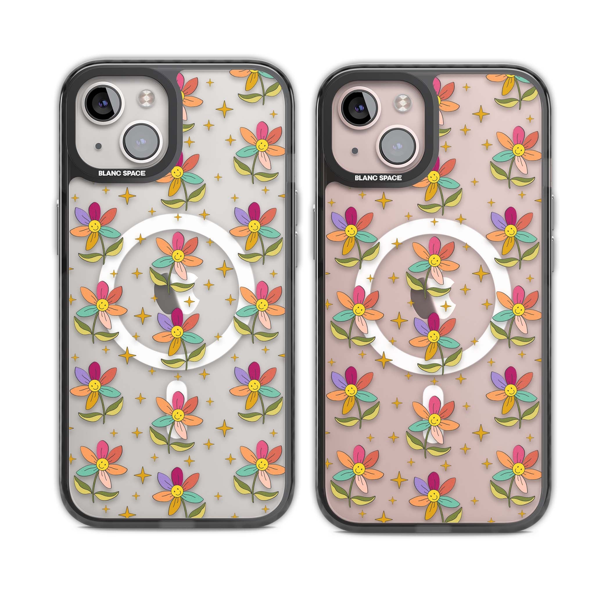 Elevate Your Phone'S Style With This Boho Celestial Sun & Eye Phone Case, Featuring A Mystical Blend Of Suns, All-Seeing Eyes, Butterflies, Stars, And