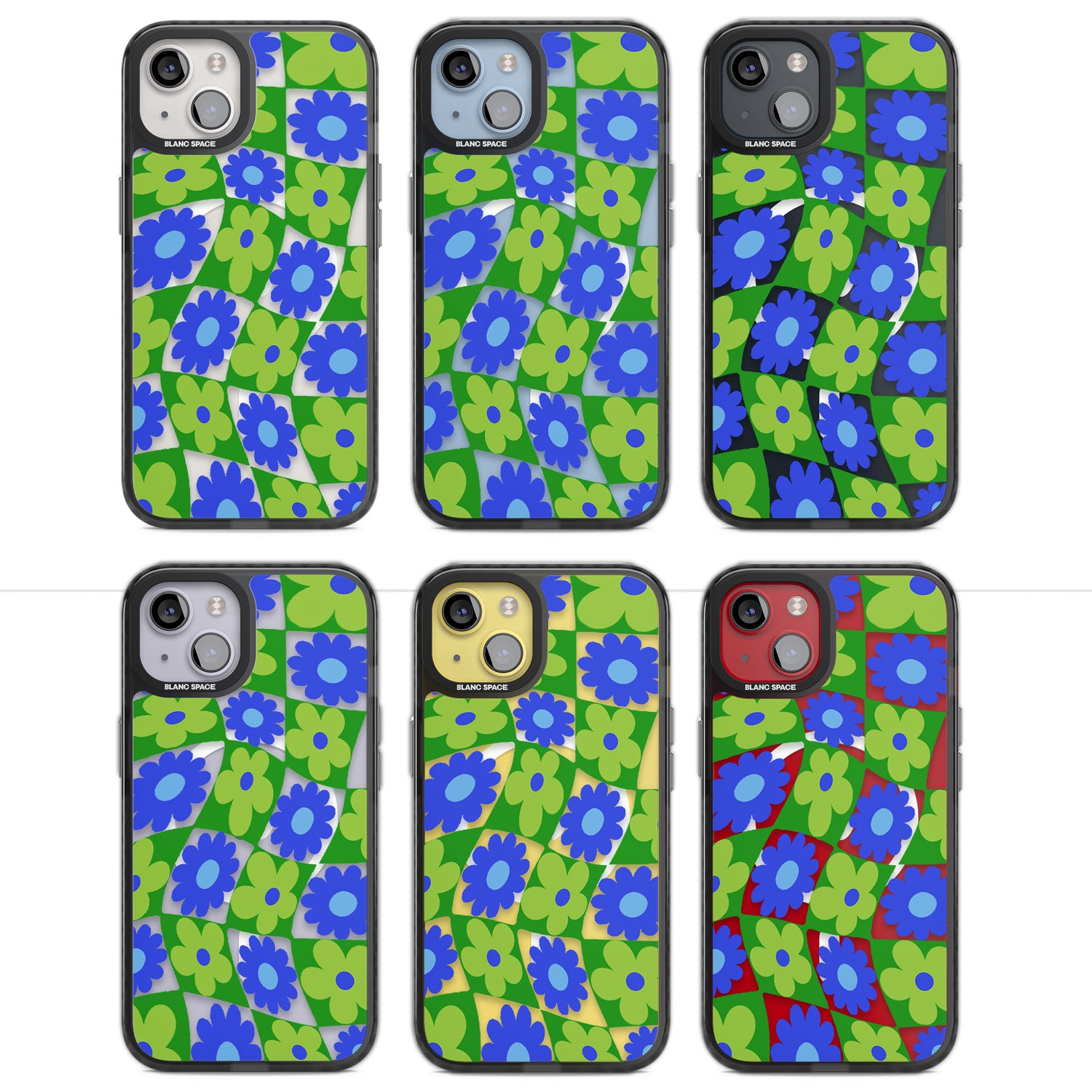 Garden Party Magsafe Black Impact Phone Case for iPhone 13, iPhone 14, iPhone 15