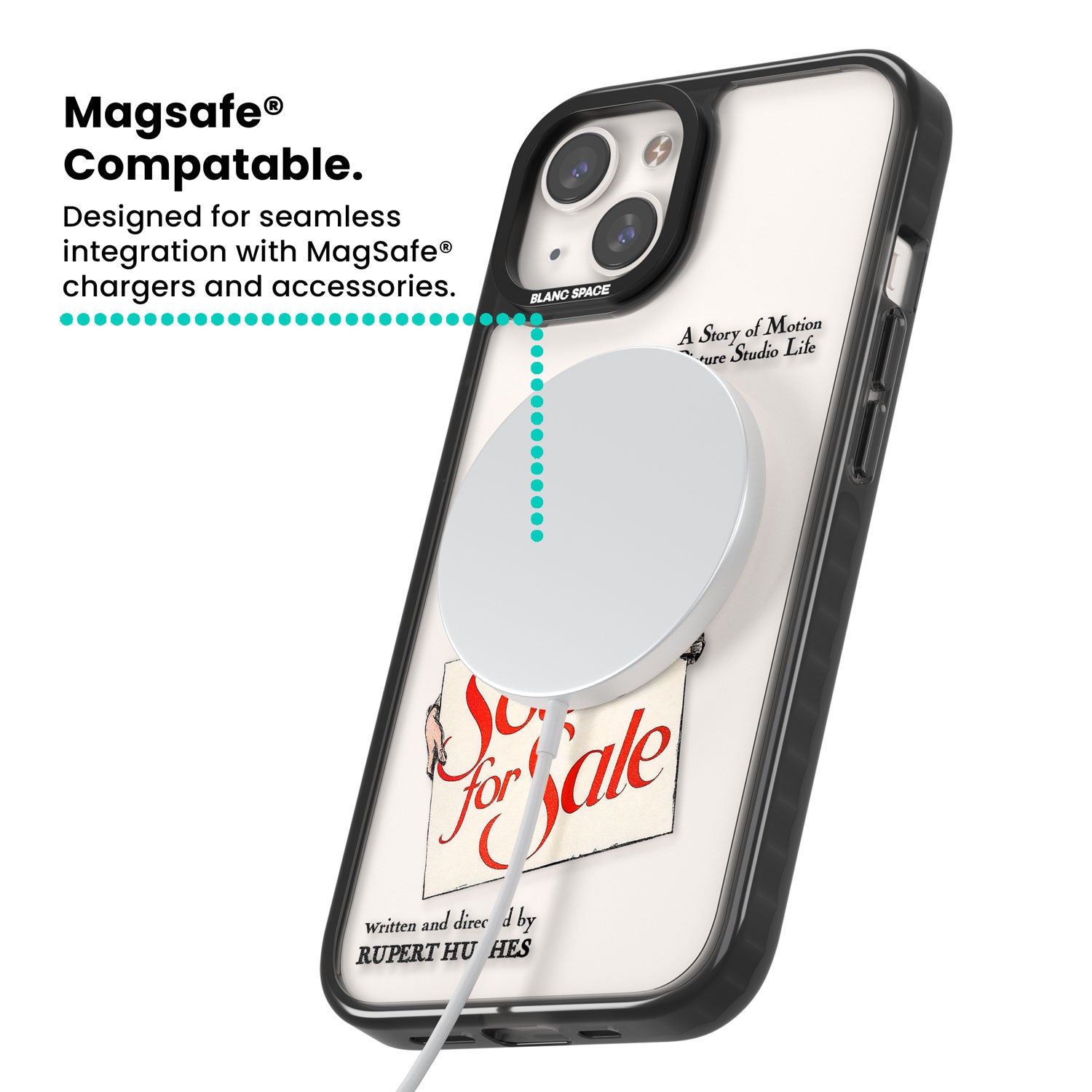 Souls for Sale Poster Magsafe Black Impact Phone Case for iPhone 13, iPhone 14, iPhone 15