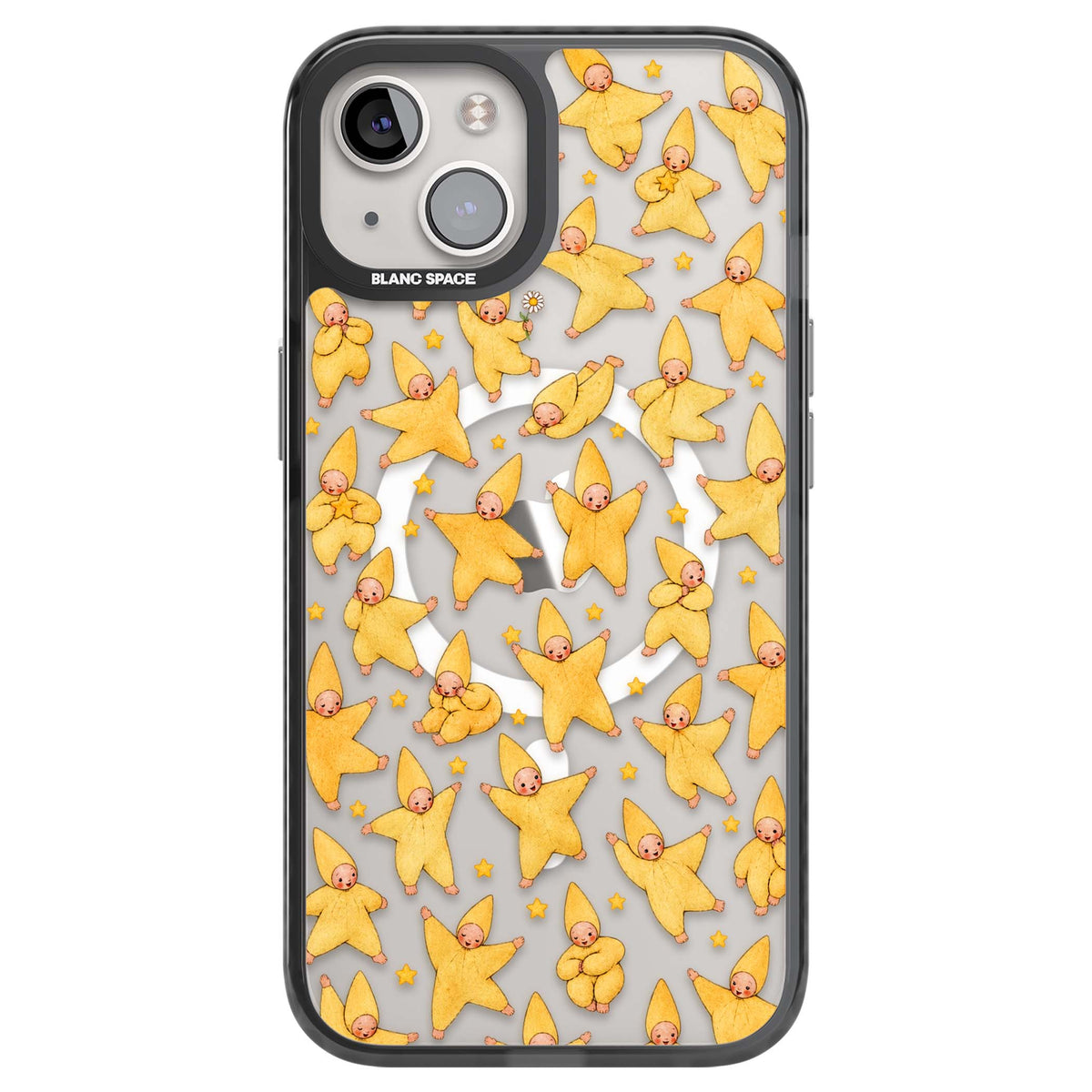 Dancing Star Babies for her iPhone case | Black Impact Magsafe case for iPhone 13, iPhone 14, iPhone 15