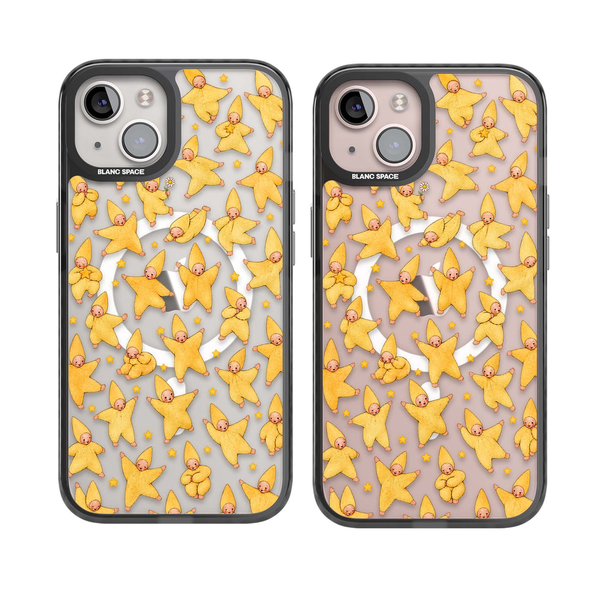 Dancing Star Babies for her iPhone case | Black Impact Magsafe case for iPhone 13, iPhone 14, iPhone 15