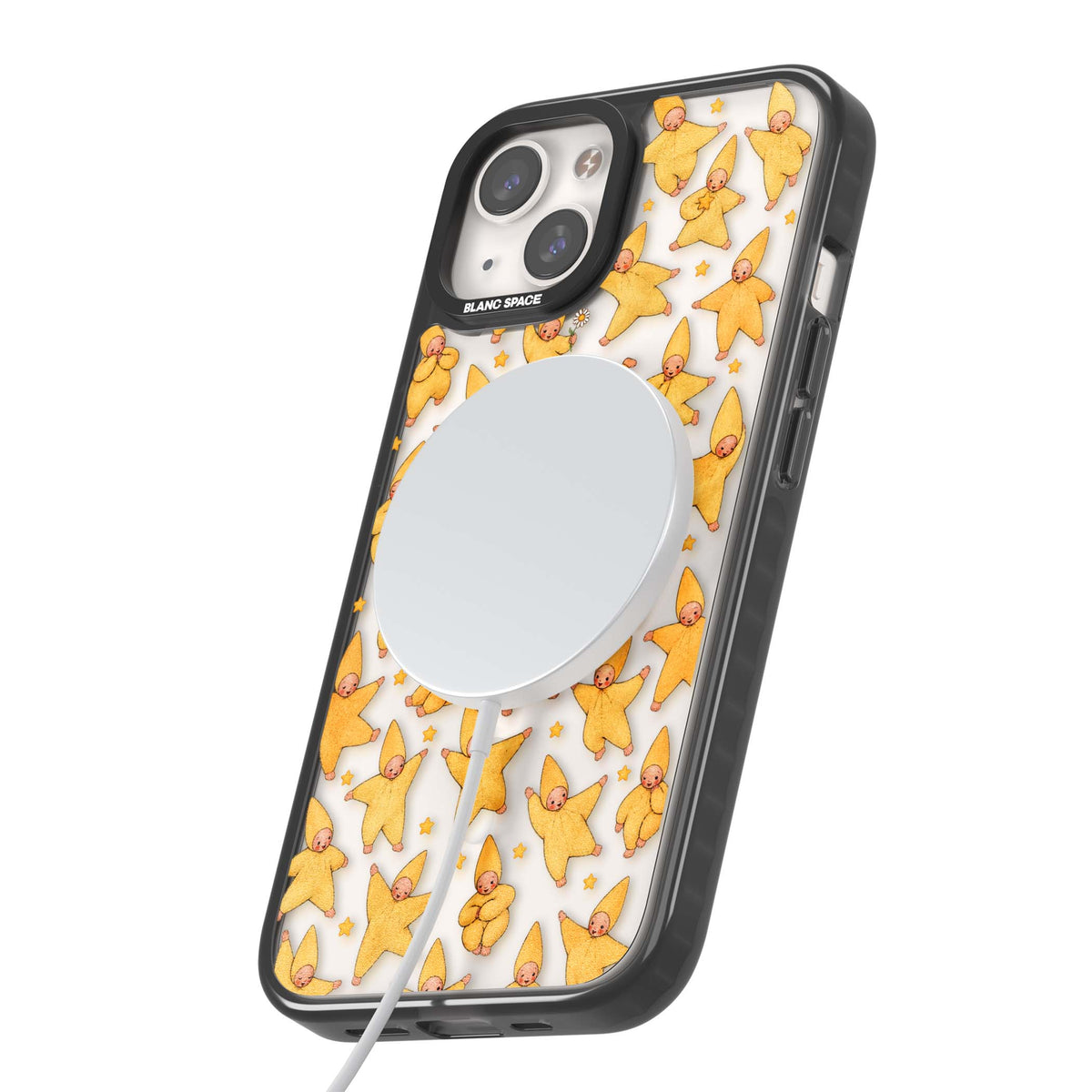 Dancing Star Babies for her iPhone case | Black Impact Magsafe case for iPhone 13, iPhone 14, iPhone 15