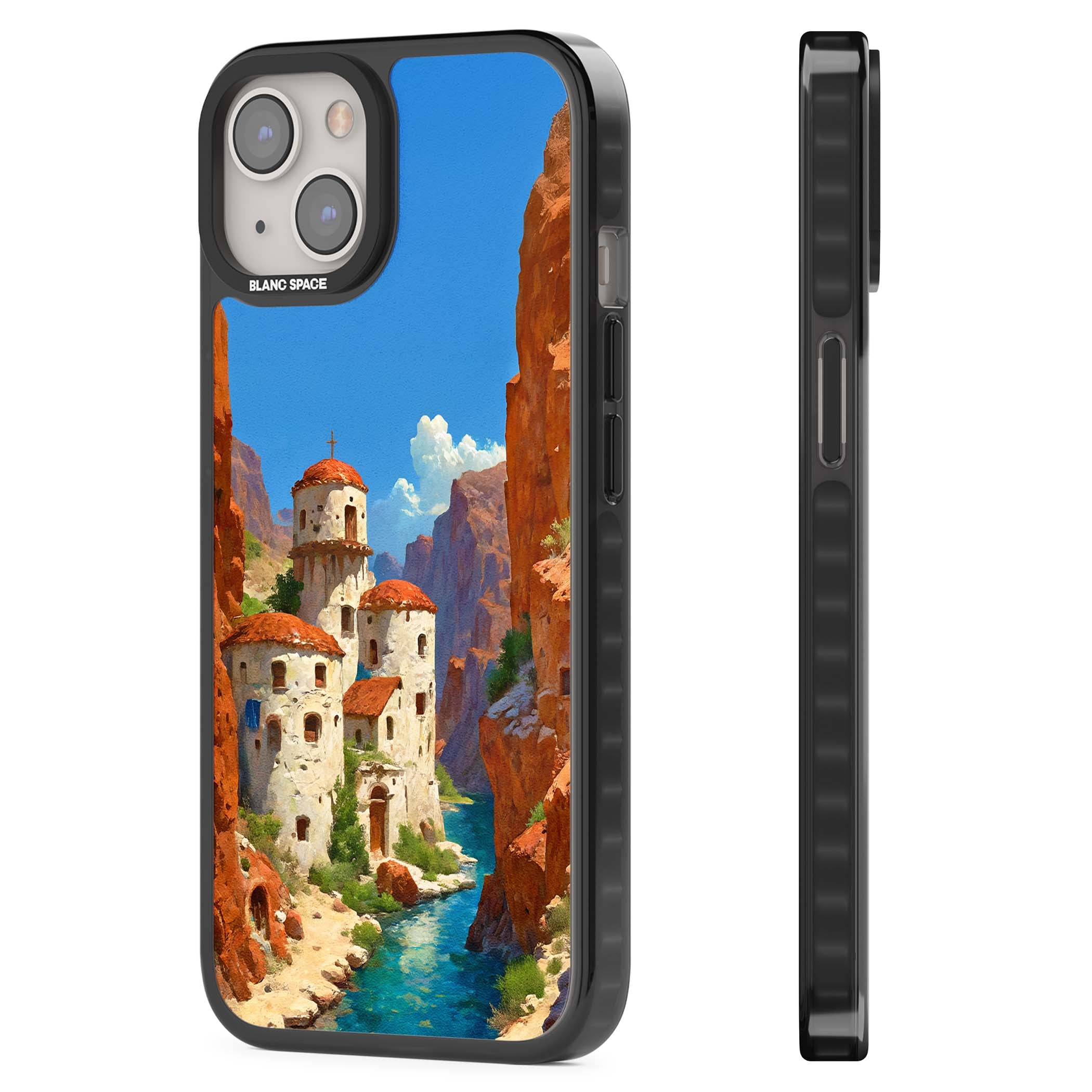 Canyon Haven for her iPhone case | Black Impact case for iPhone 13, iPhone 14, iPhone 15