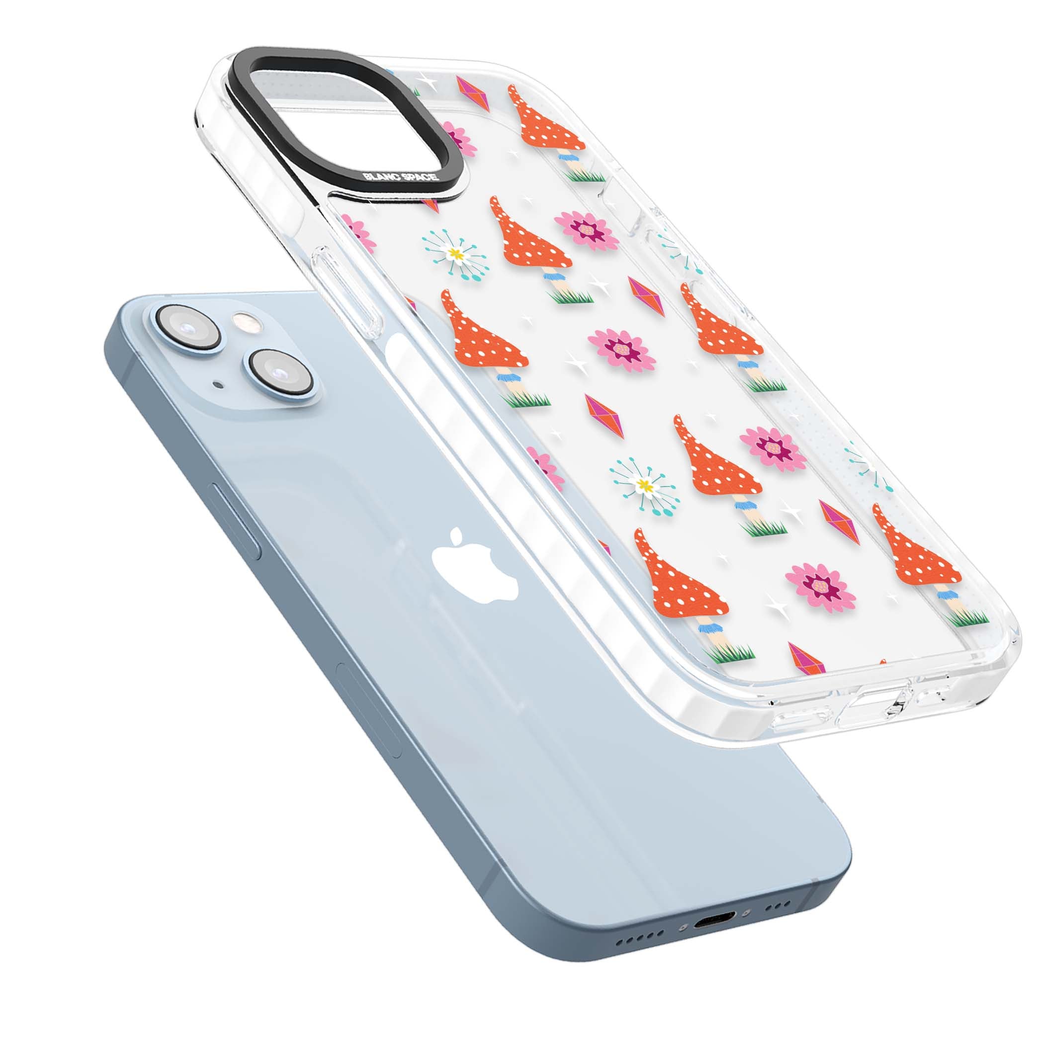 Elevate Your Phone'S Style With This Boho Celestial Sun & Eye Phone Case, Featuring A Mystical Blend Of Suns, All-Seeing Eyes, Butterflies, Stars, And