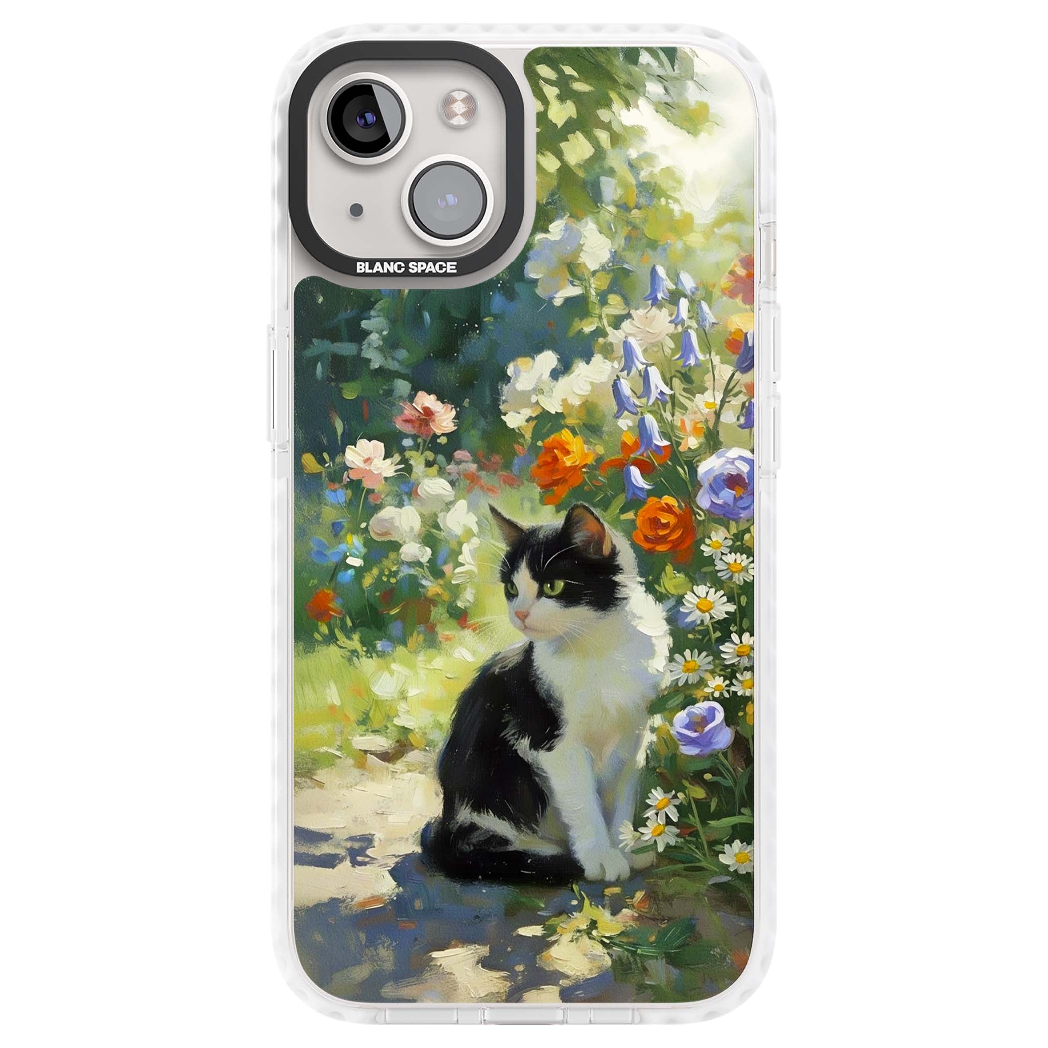 Cat In The Meadow for her iPhone case | Clear Impact case for iPhone 13, iPhone 14, iPhone 15