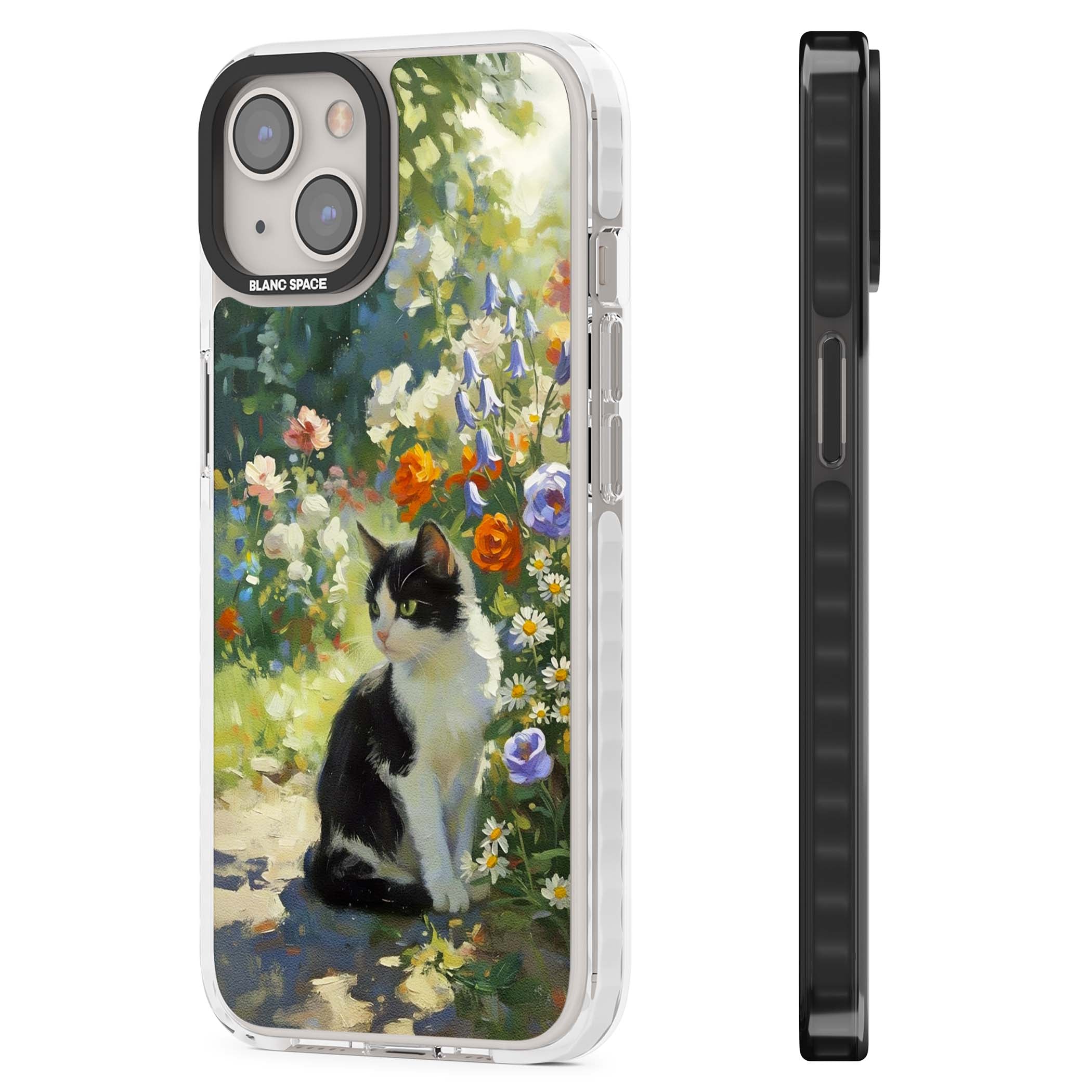 Cat In The Meadow for her iPhone case | Clear Impact case for iPhone 13, iPhone 14, iPhone 15