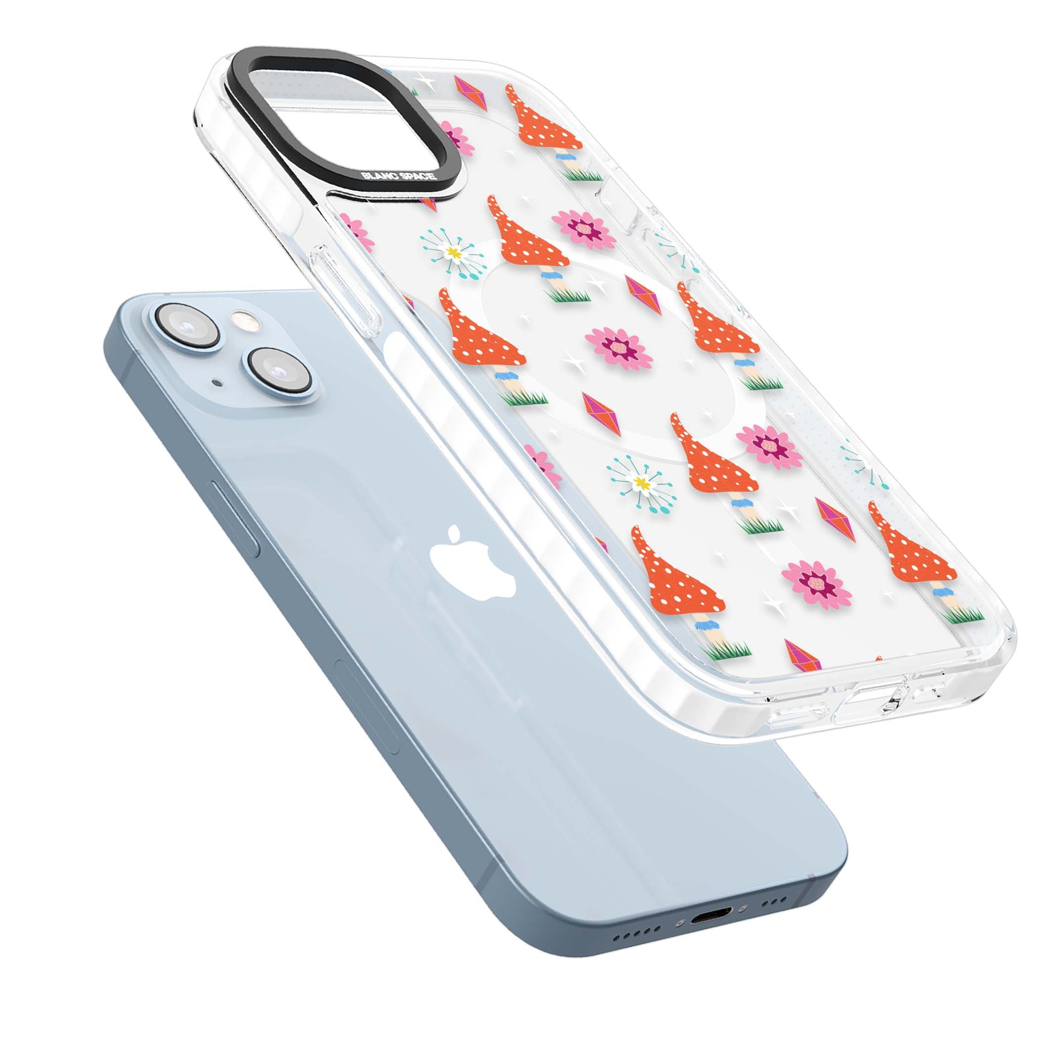 Elevate Your Phone'S Style With This Boho Celestial Sun & Eye Phone Case, Featuring A Mystical Blend Of Suns, All-Seeing Eyes, Butterflies, Stars, And