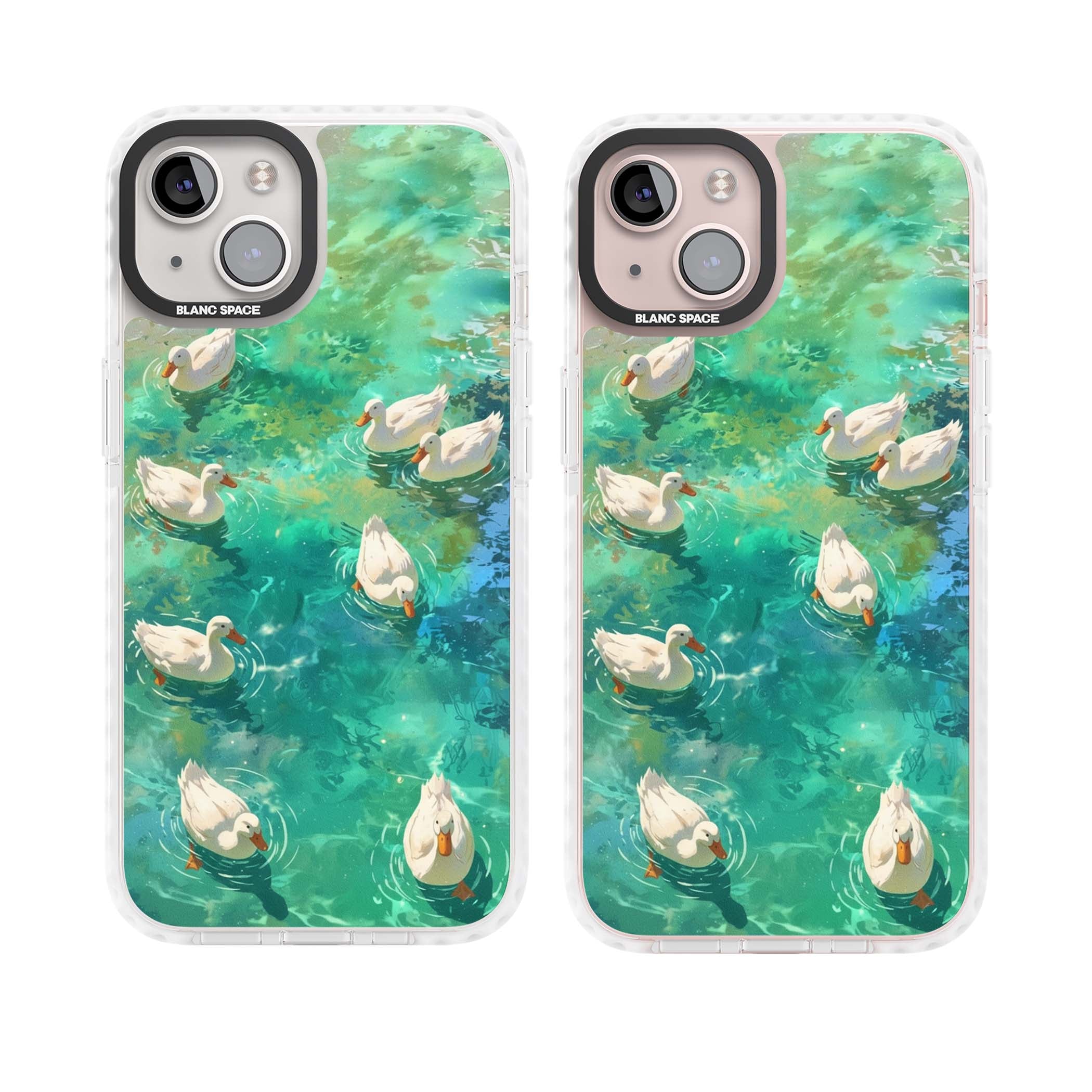 Ducks In The Pond for her iPhone case | Impact Magsafe case for iPhone 13, iPhone 14, iPhone 15
