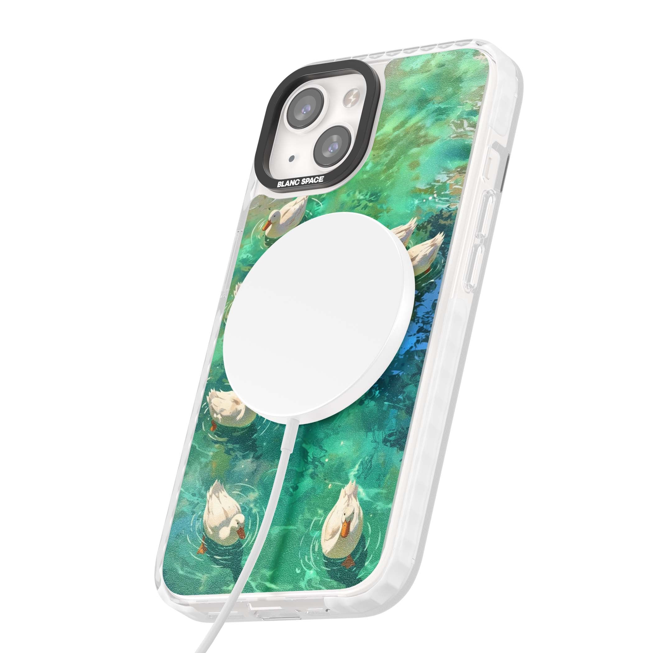 Ducks In The Pond for her iPhone case | Impact Magsafe case for iPhone 13, iPhone 14, iPhone 15