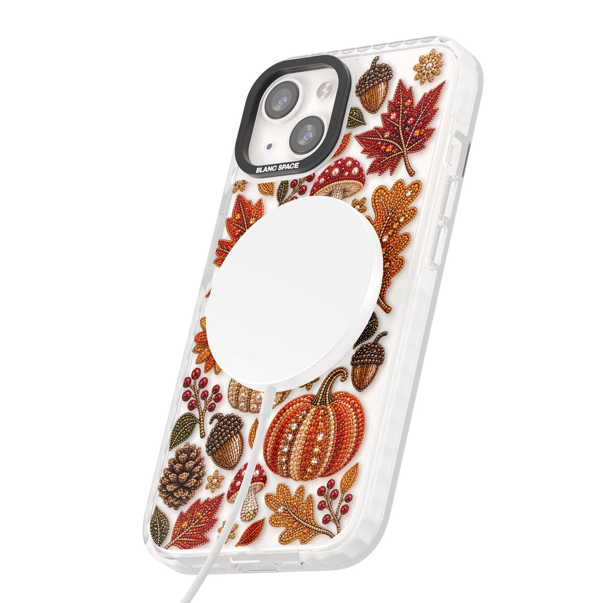 Beaded Autumn iPhone case | Impact Magsafe case for iPhone 13, iPhone 14, iPhone 15