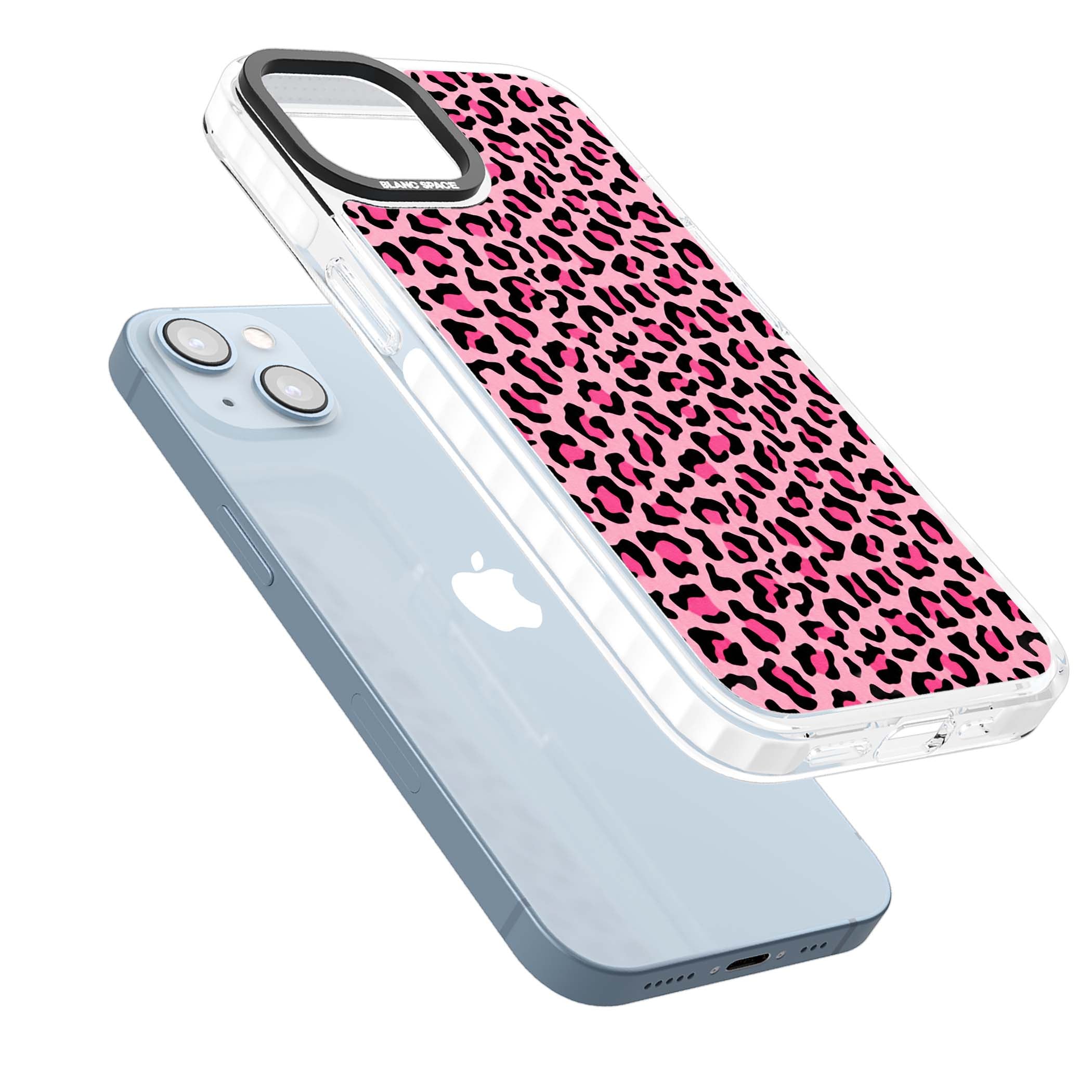 Pink Leopard baddie iPhone case | Impact Magsafe case for iPhone 13, iPhone 14, iPhone 15