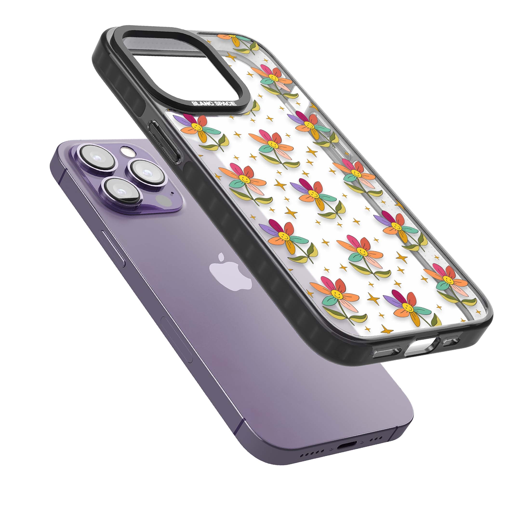 Elevate Your Phone'S Style With This Boho Celestial Sun & Eye Phone Case, Featuring A Mystical Blend Of Suns, All-Seeing Eyes, Butterflies, Stars, And