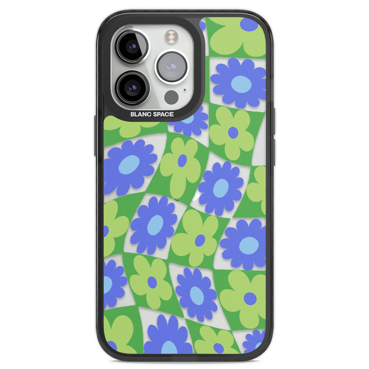 Garden Party Black Impact Phone Case for iPhone 13 Pro, iPhone 14 Pro, iPhone 15 Pro