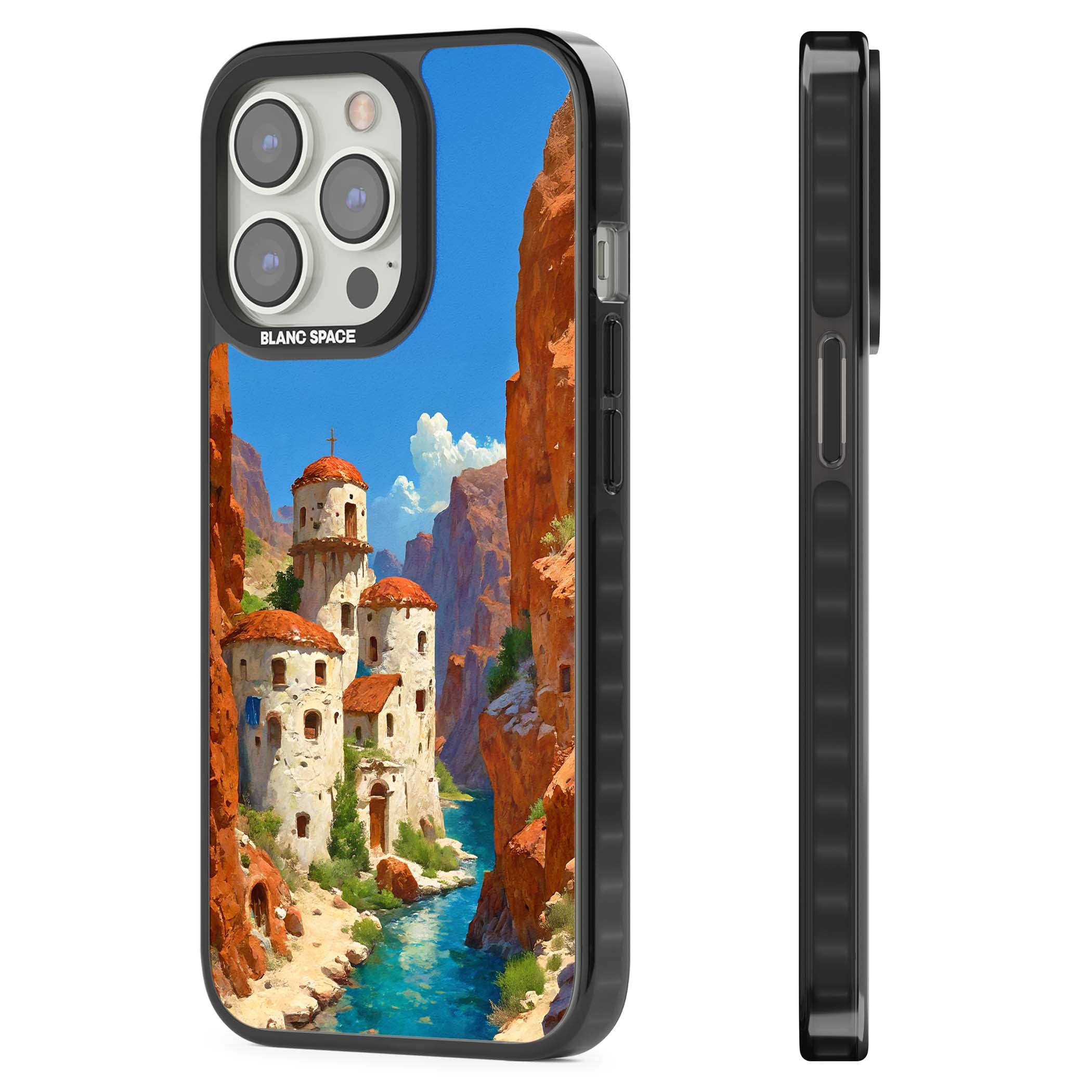 Canyon Haven for her iPhone case | Black Impact case for iPhone 13 Pro, iPhone 14 Pro, iPhone 15 Pro