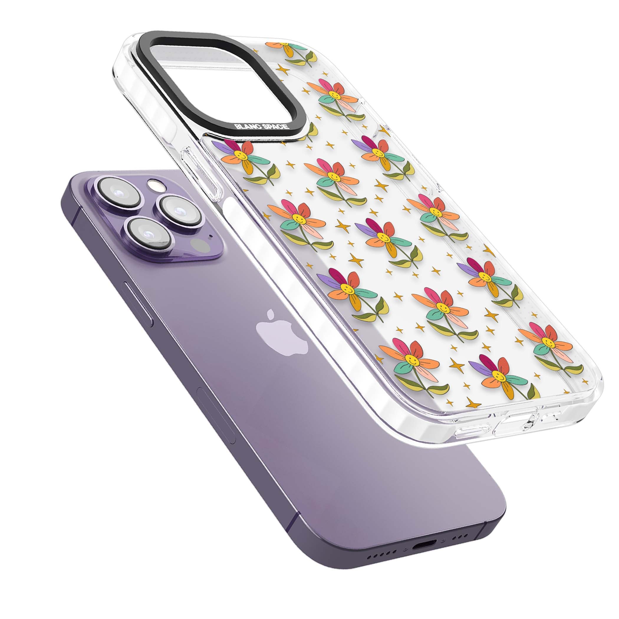 Elevate Your Phone'S Style With This Boho Celestial Sun & Eye Phone Case, Featuring A Mystical Blend Of Suns, All-Seeing Eyes, Butterflies, Stars, And