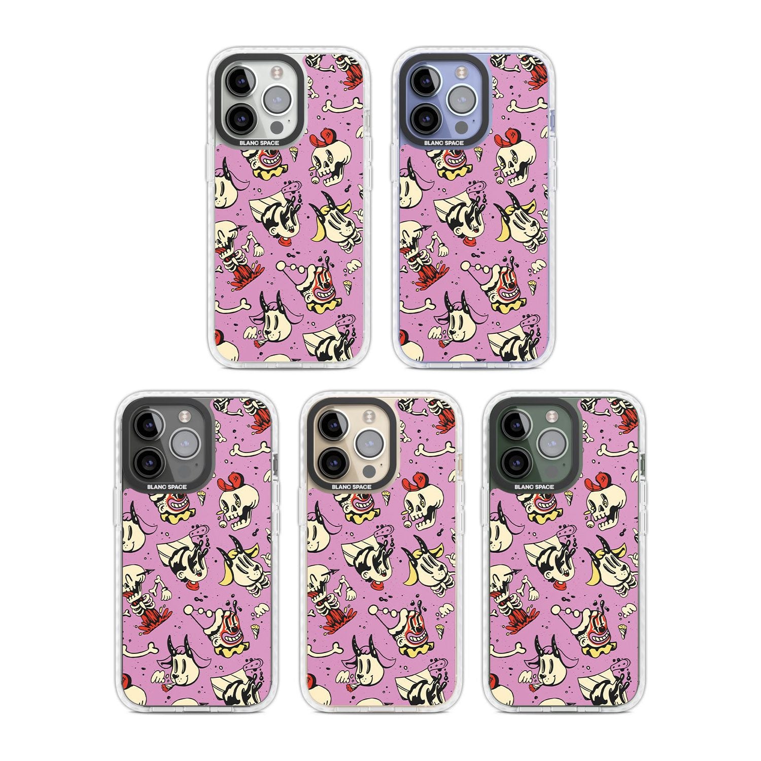 Halloween Mix PatternPhone Case for iPhone 14 Pro