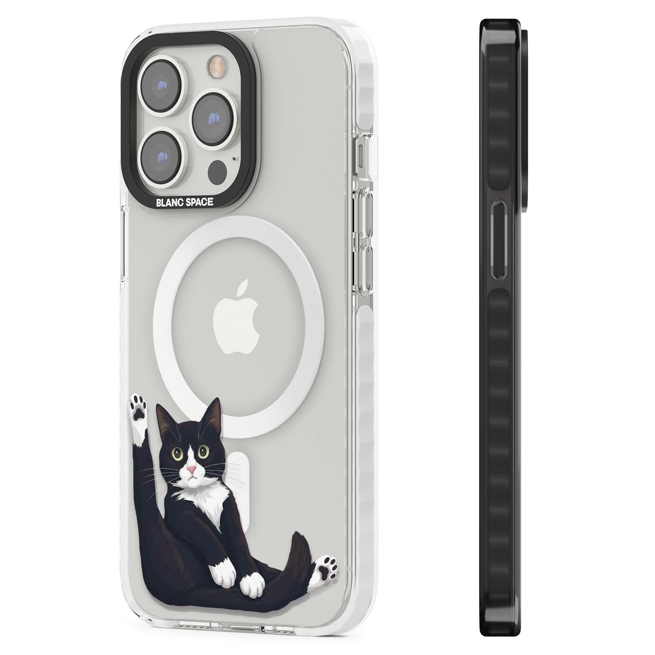 Mid-Groom Cat animals iPhone case | Impact Magsafe case for iPhone 13 Pro, iPhone 14 Pro, iPhone 15 Pro