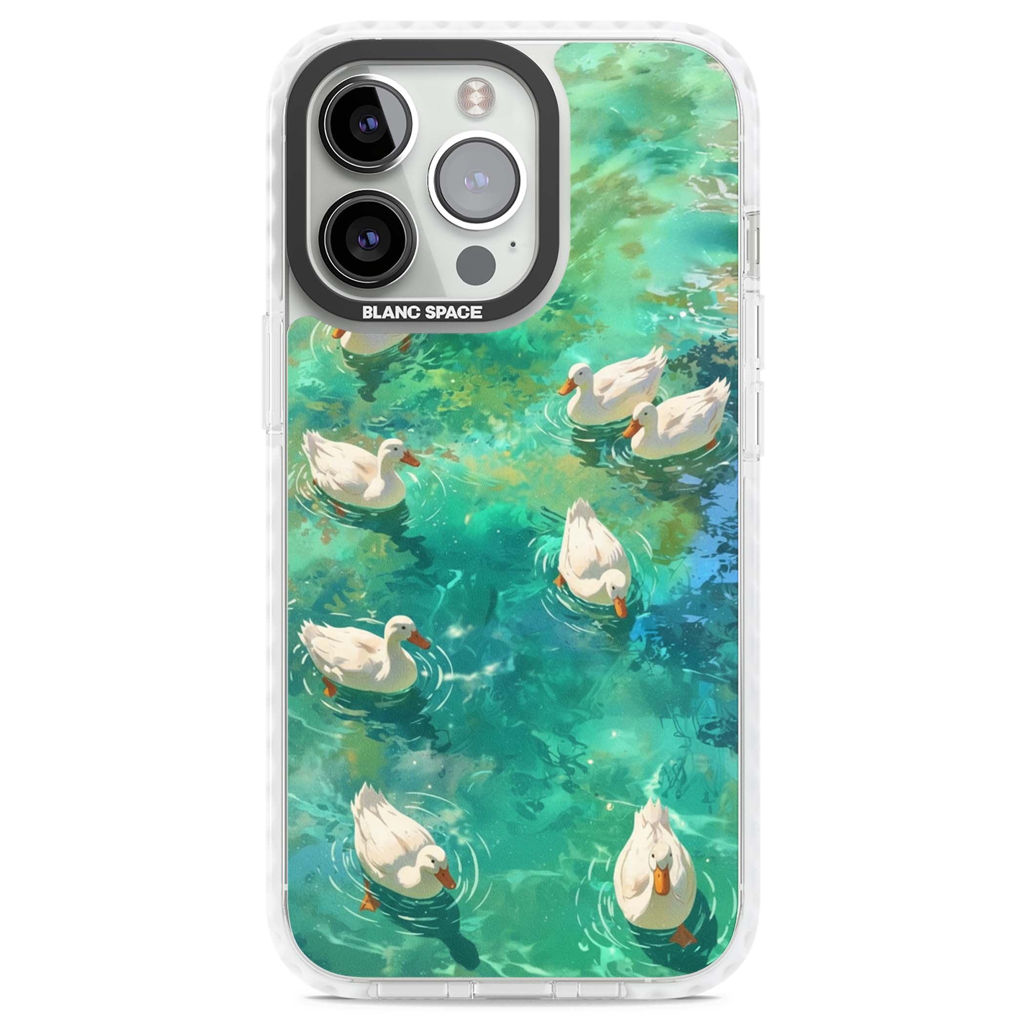 Ducks In The Pond for her iPhone case | Impact Magsafe case for iPhone 13 Pro, iPhone 14 Pro, iPhone 15 Pro