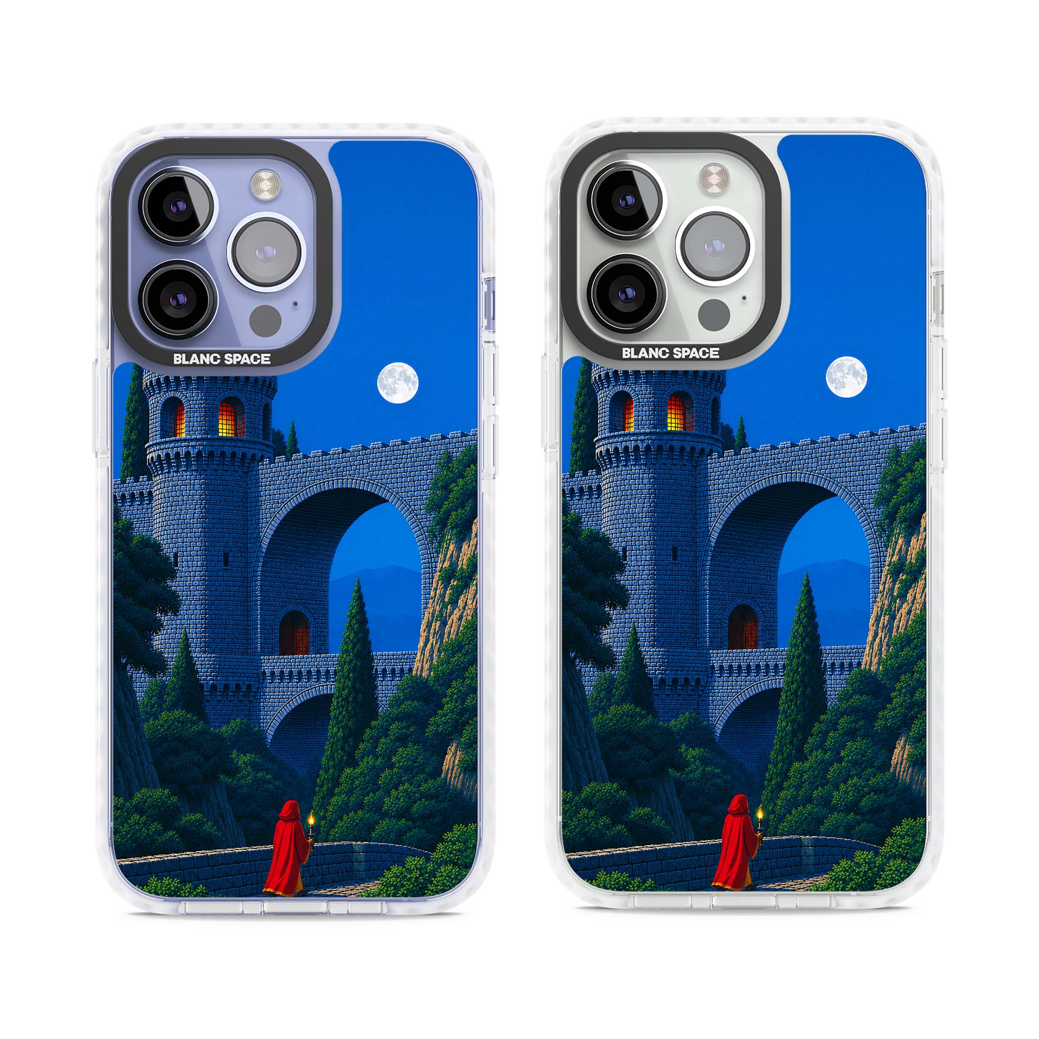 Castle Walls art iPhone case | Impact Magsafe case for iPhone 13 Pro, iPhone 14 Pro, iPhone 15 Pro