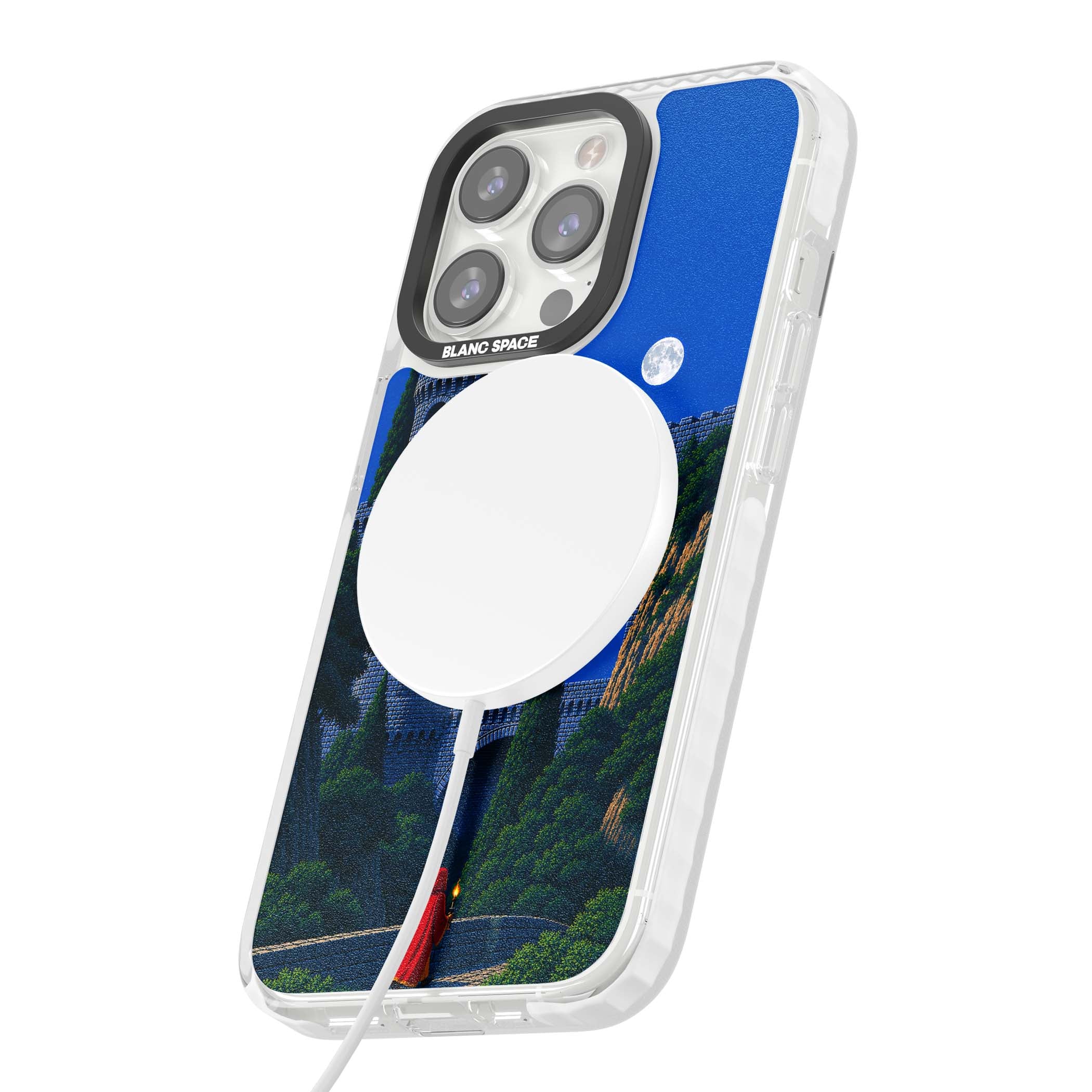 Castle Walls art iPhone case | Impact Magsafe case for iPhone 13 Pro, iPhone 14 Pro, iPhone 15 Pro