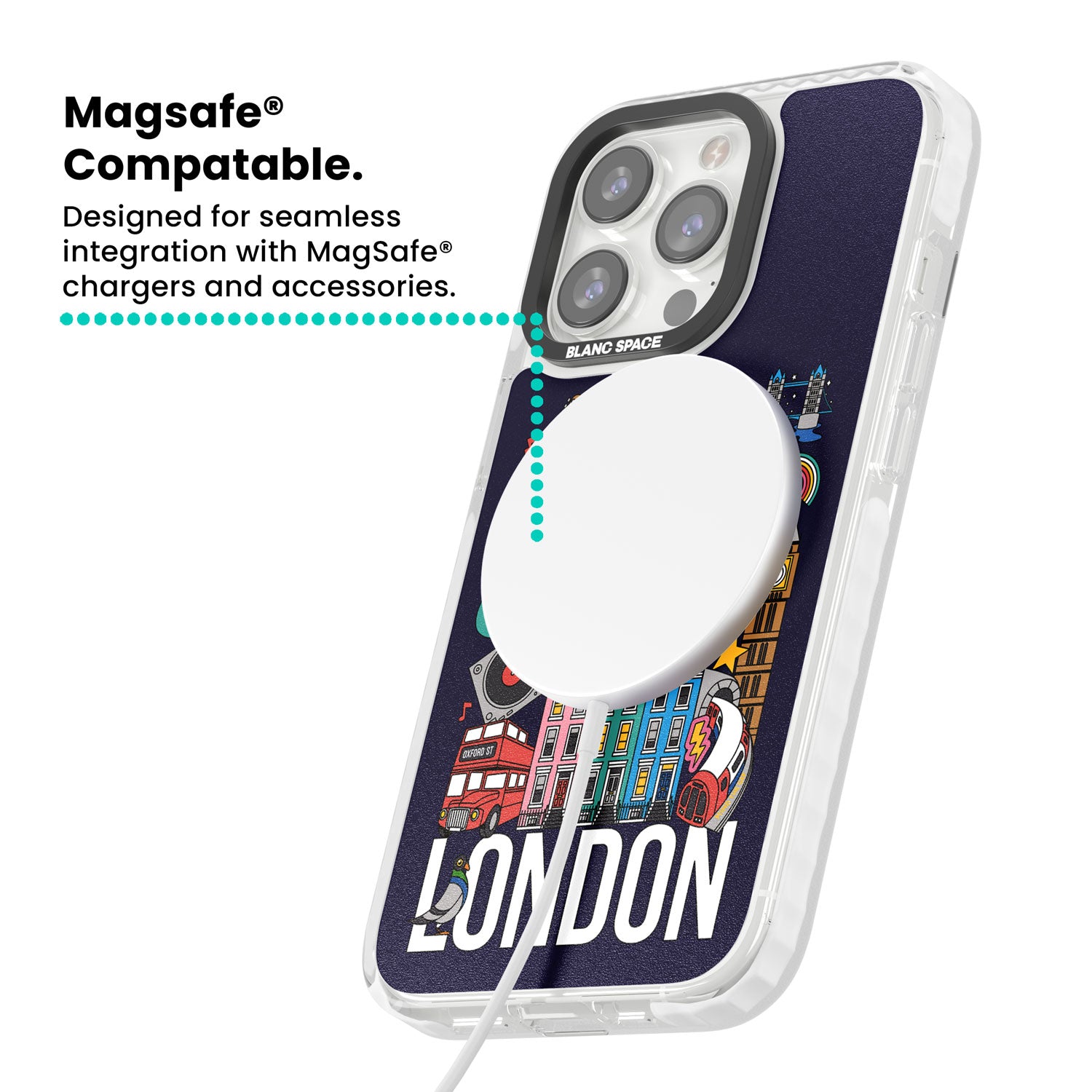 Magsafe Impact Phone Case for iPhone 13 Pro, iPhone 14 Pro, iPhone 15 Pro