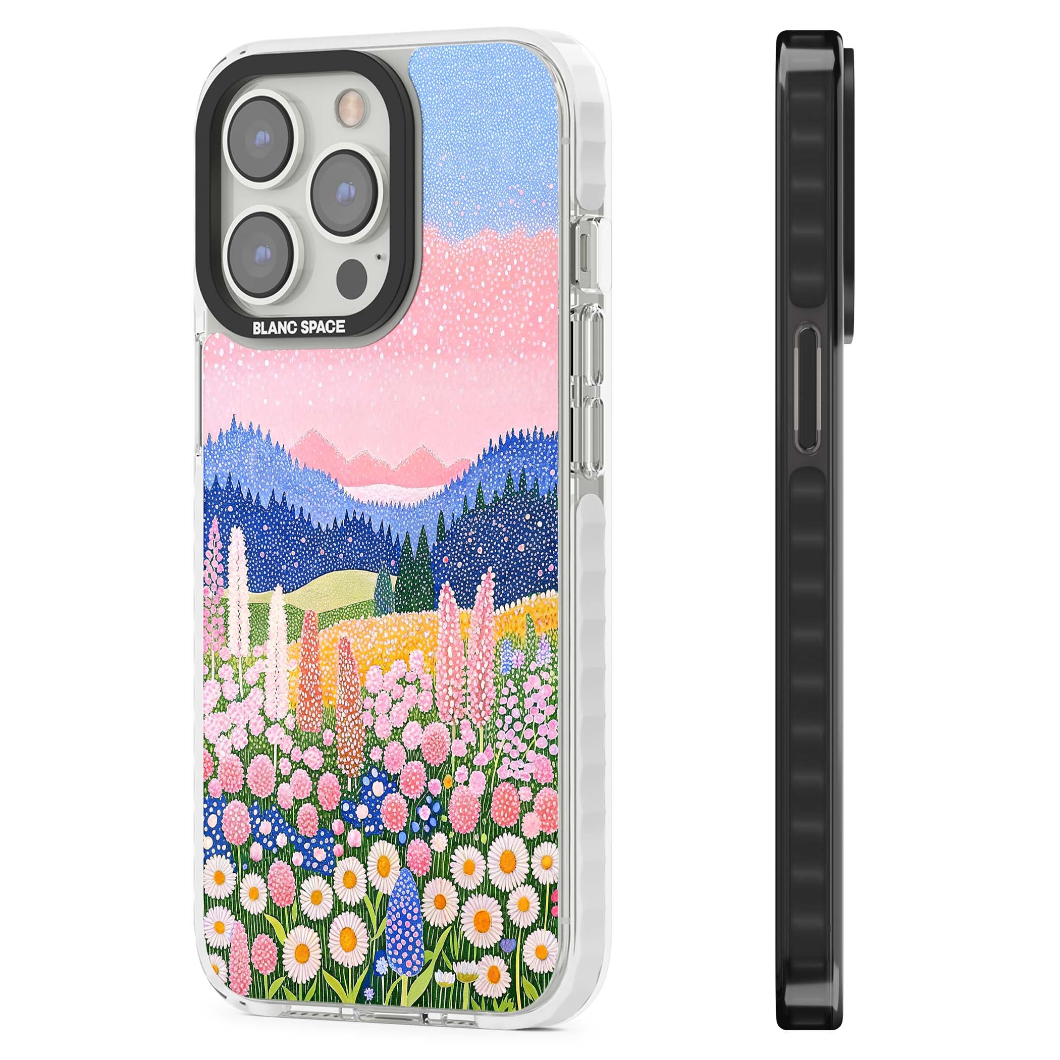 Valley Horizon cottagecore iPhone case | Impact Magsafe case for iPhone 13 Pro, iPhone 14 Pro, iPhone 15 Pro