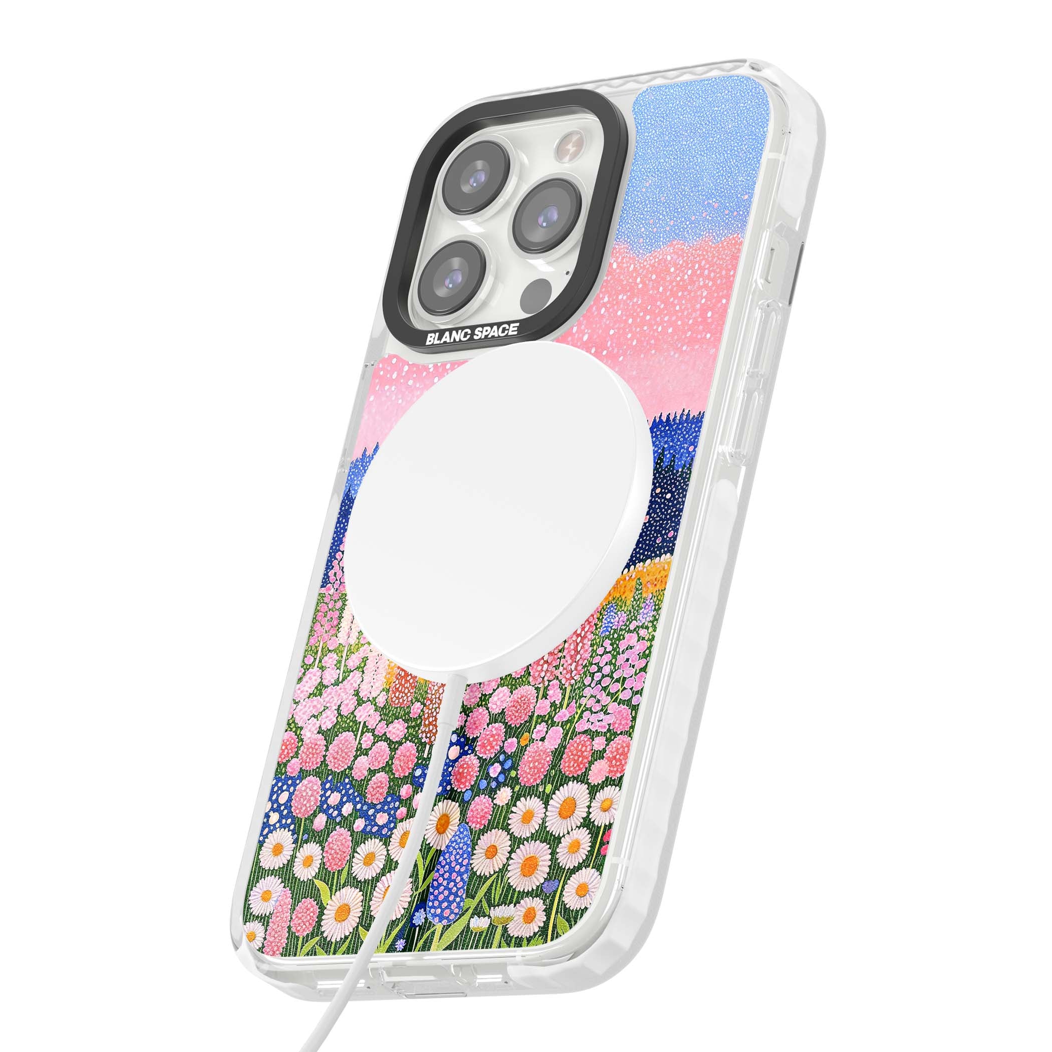 Valley Horizon cottagecore iPhone case | Impact Magsafe case for iPhone 13 Pro, iPhone 14 Pro, iPhone 15 Pro