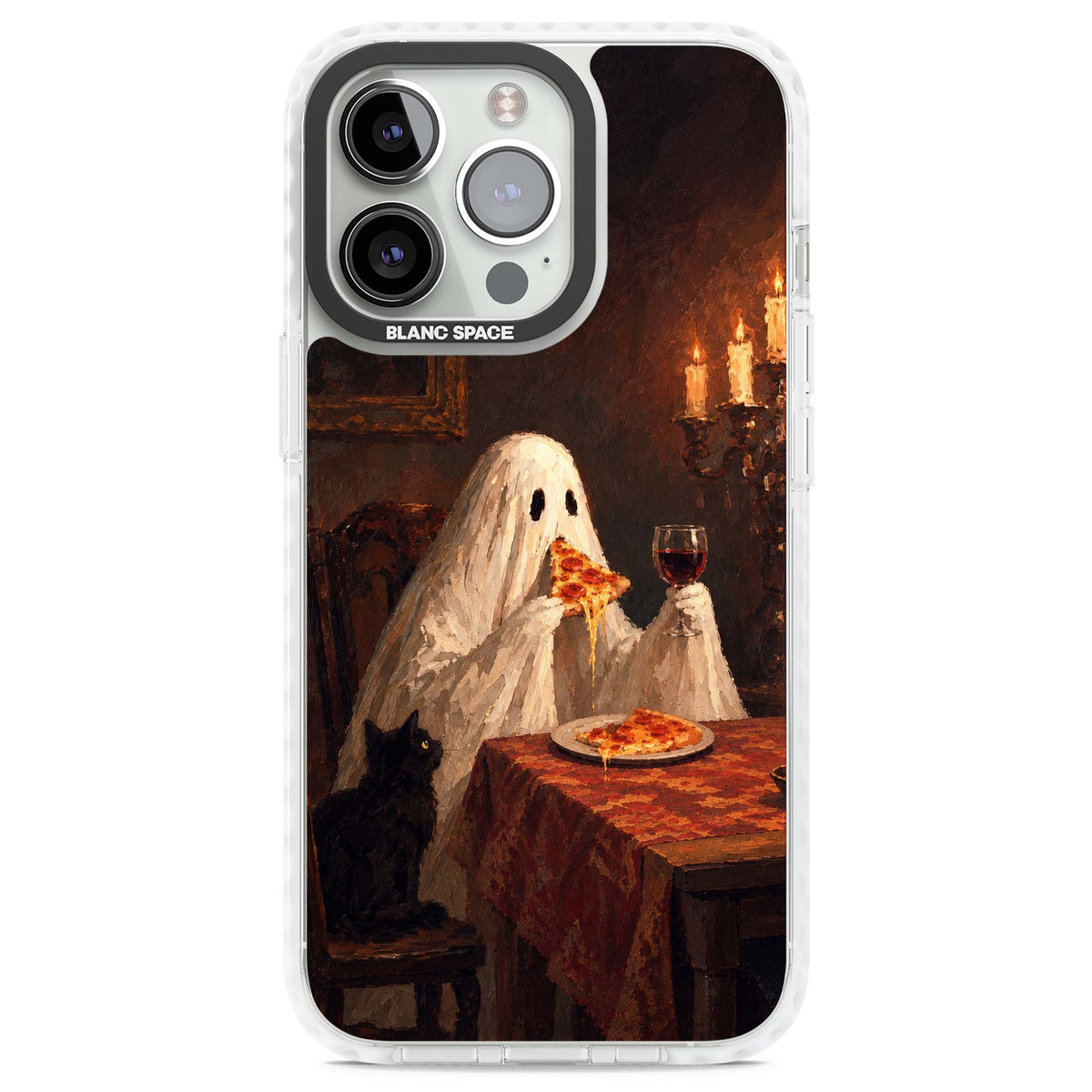 Lonely Night In art iPhone case | Clear Impact case for iPhone 13 Pro, iPhone 14 Pro, iPhone 15 Pro
