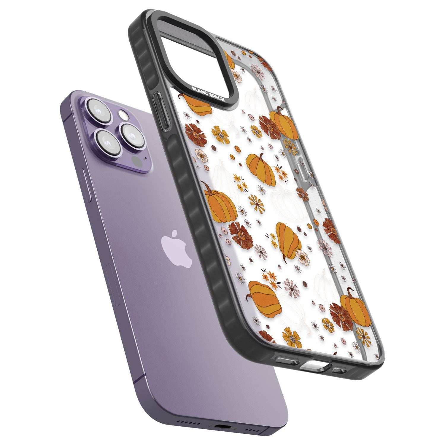 Halloween Skulls and FlowersPhone Case for iPhone 14 Pro Max