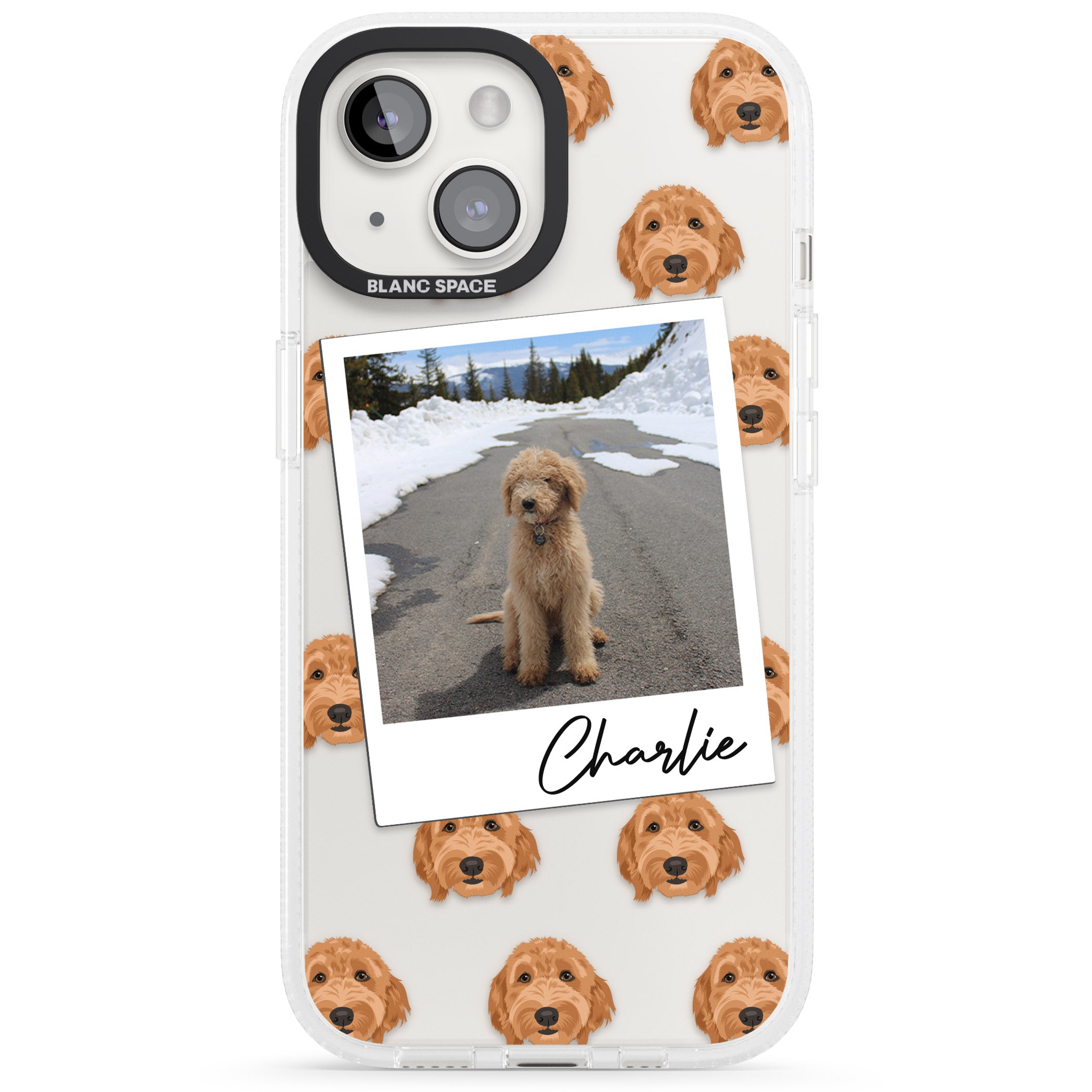 Personalised Golden Doodle Dog Photo