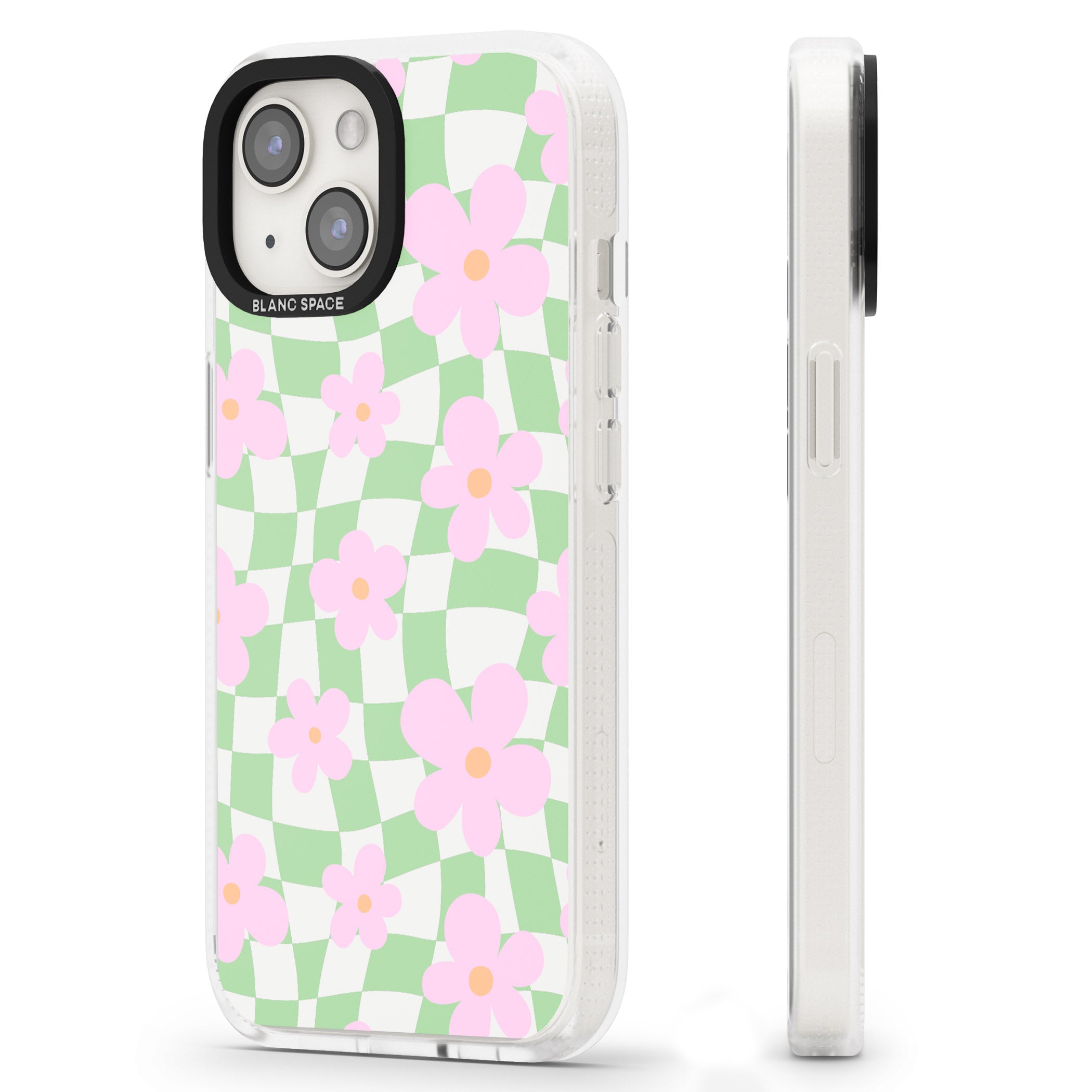 Spring Picnic iPhone 15 / 14 / 13 Clear Case Impact Air - Blanc Space
